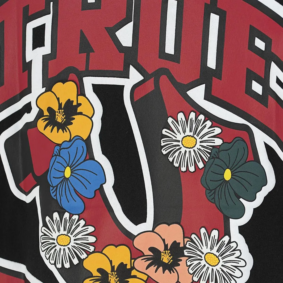 True Religion - T-Shirt GARDEN - Größe XXL - schwarz – Bild 3