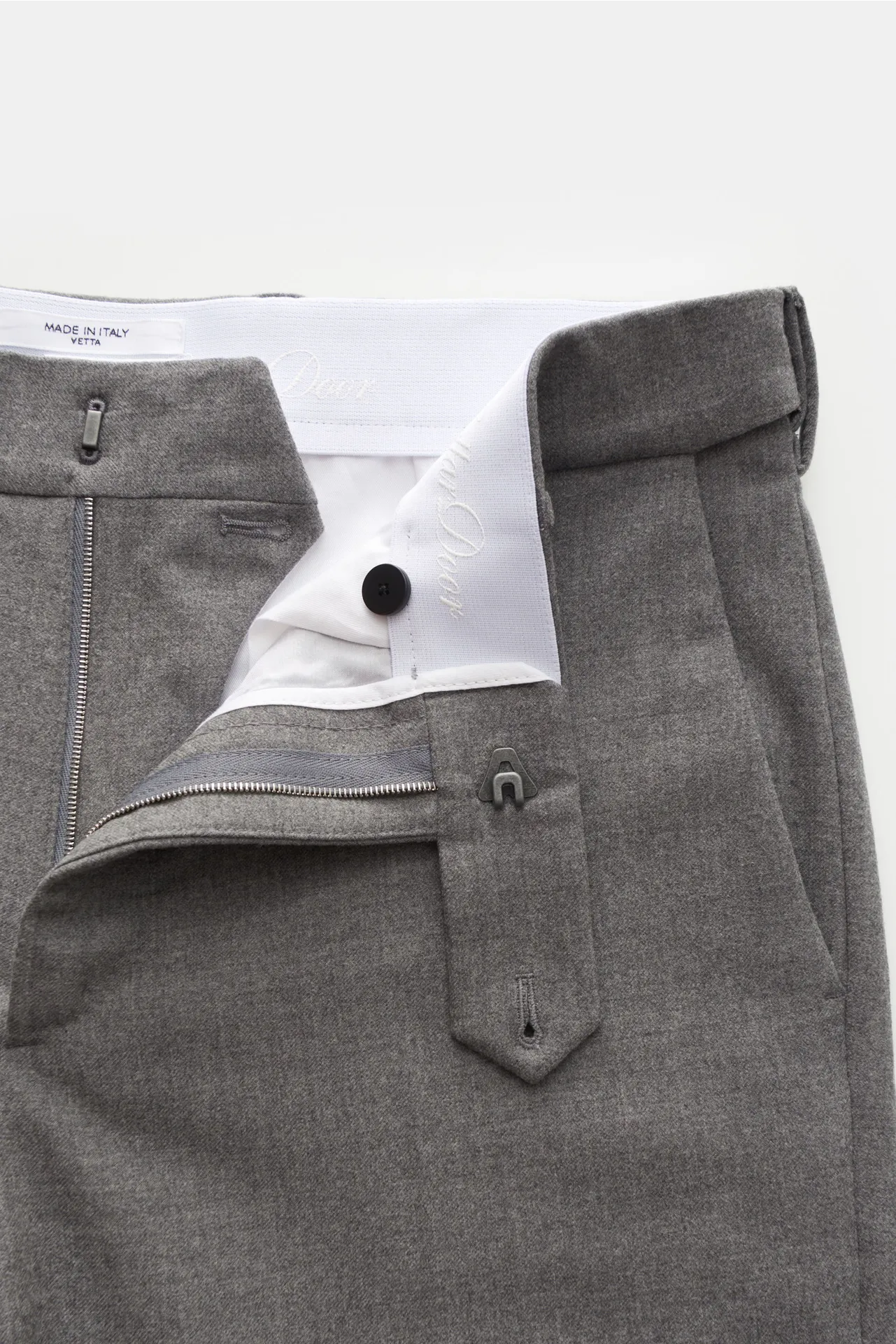 Cellar Door - Herren - Wollhose 'Paloma' grau – Bild 4