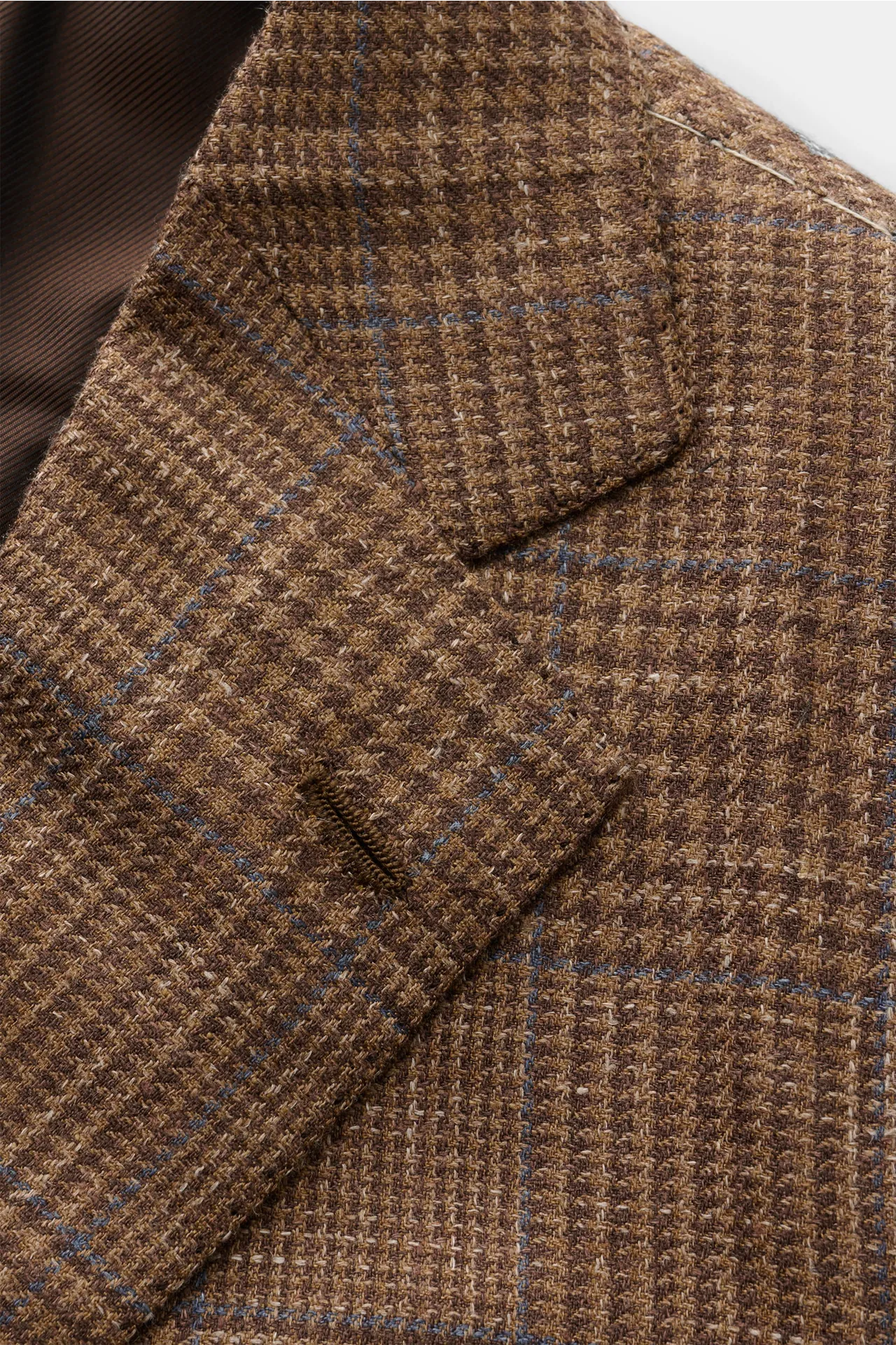 Cesare Attolini - Herren - Sakko braun/dunkelbraun kariert – Bild 5