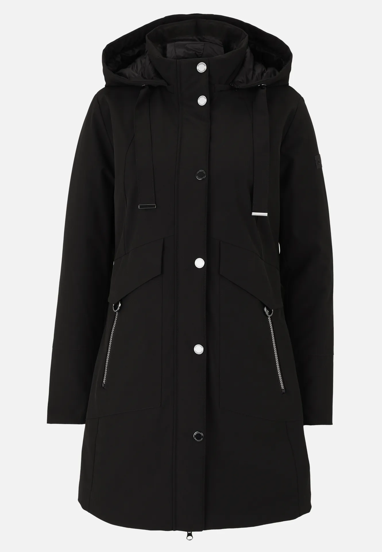 Outdoorjacke mit abnehmbarer Kapuze – Bild 3