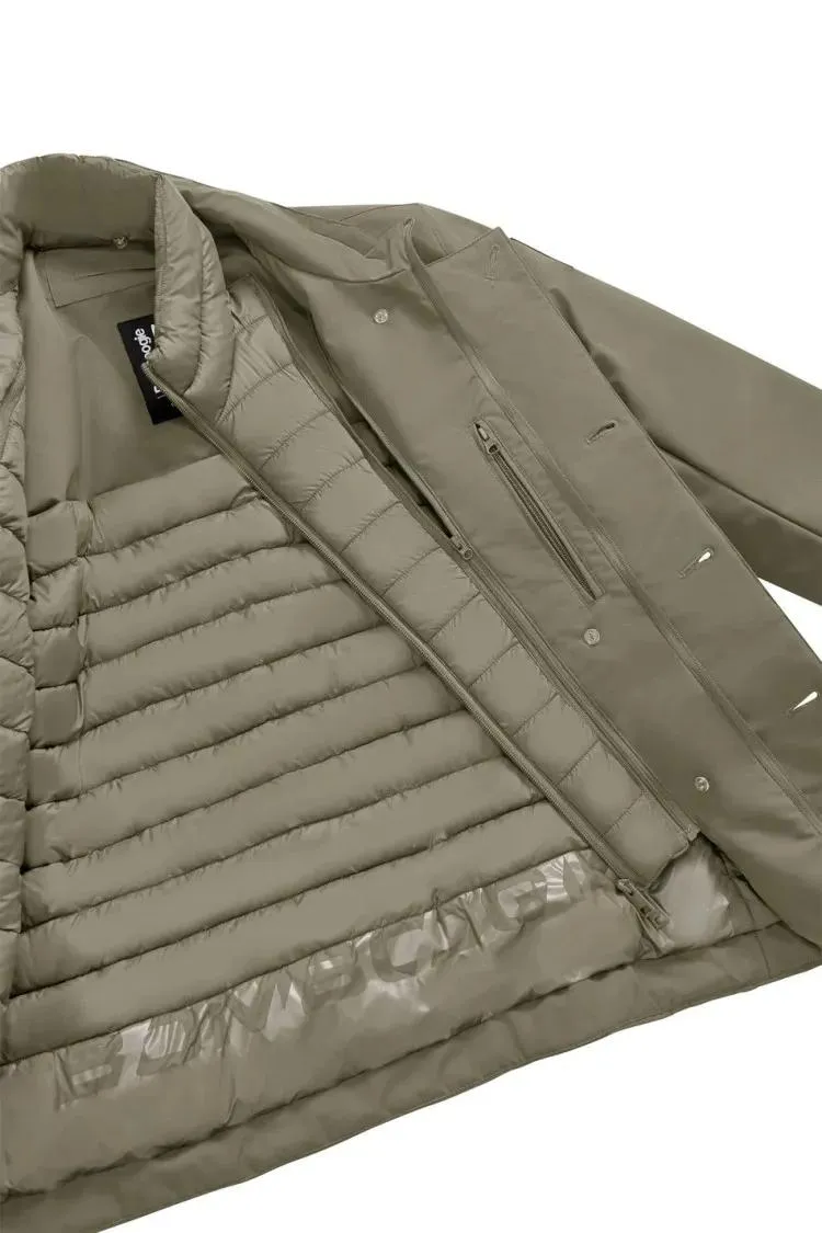 Bomboogie - Double-Breasted Jacket With Detachable Bib - Größe S - grau – Bild 2