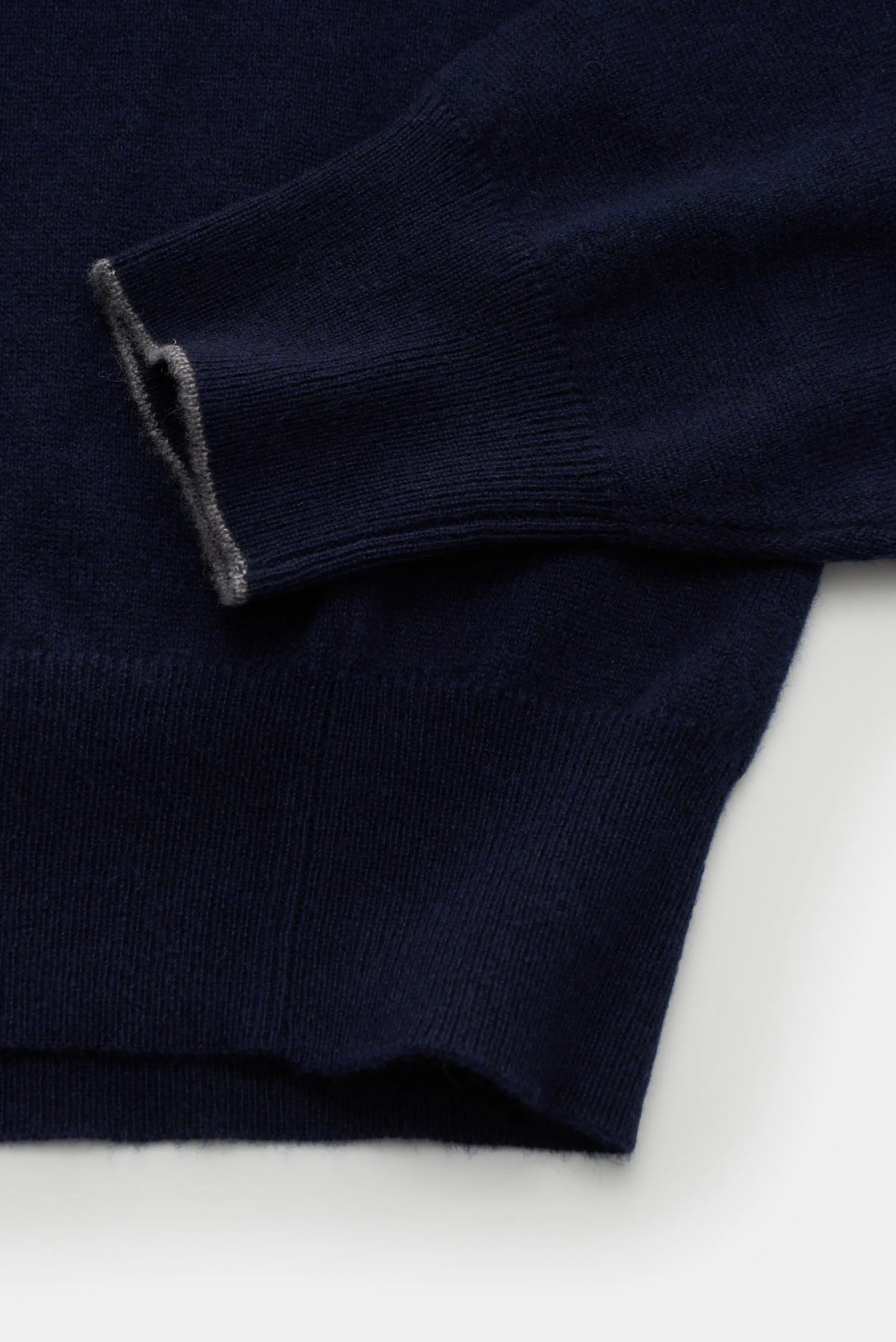 Brunello Cucinelli - Herren - Cashmere Rundhalspullover navy – Bild 3