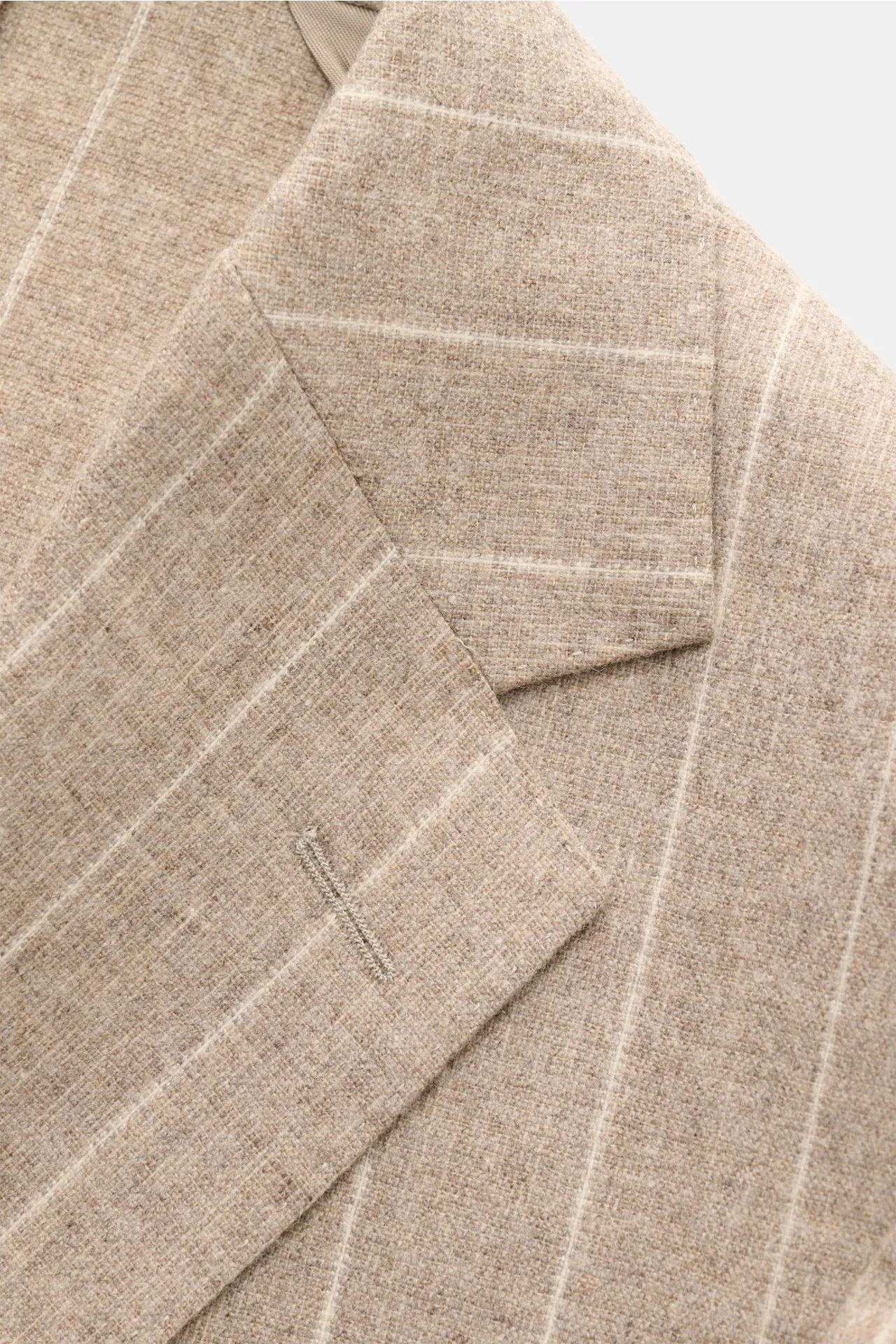 Windsor - Herren - Sakko 'Giorno' beige gestreift – Bild 5