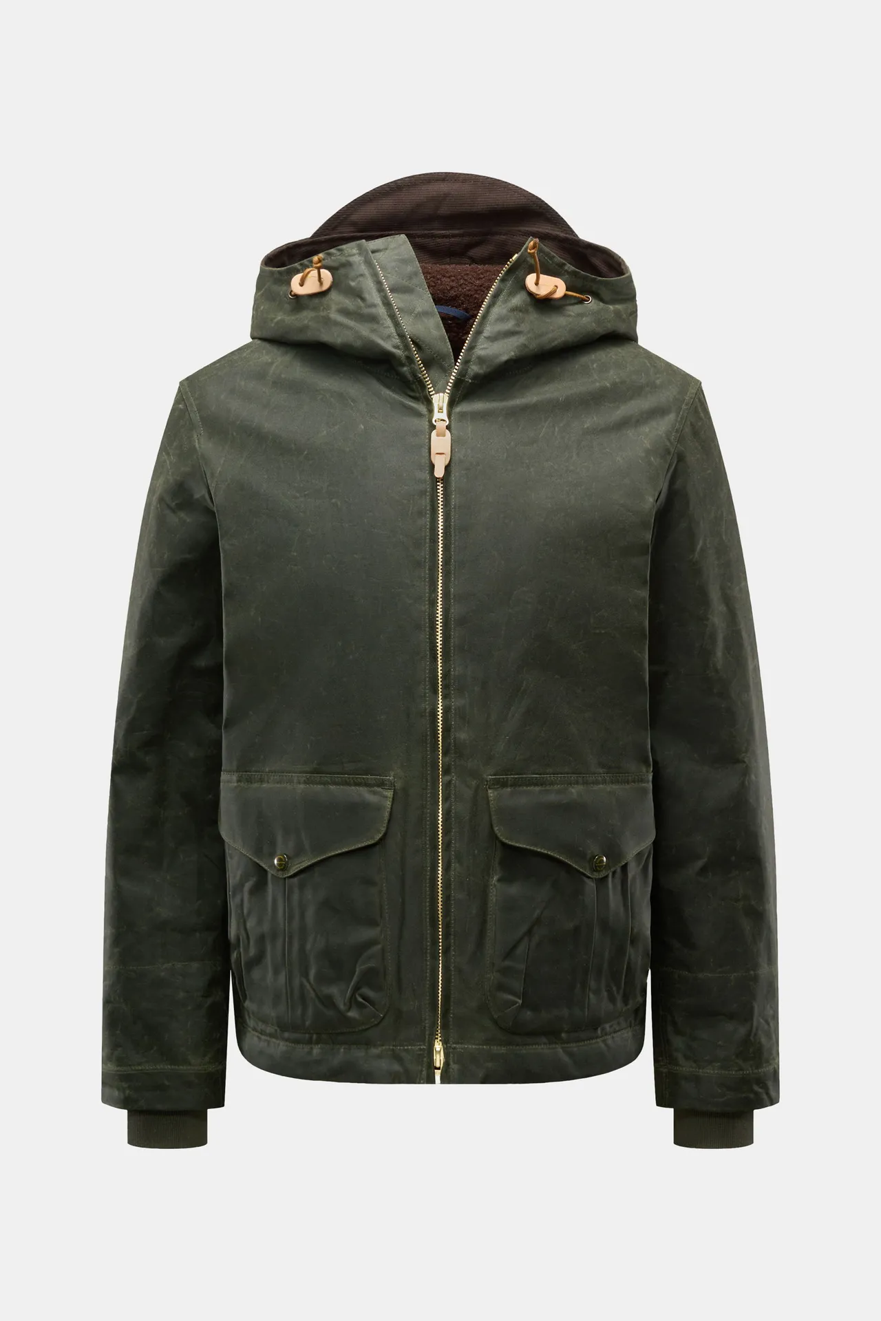 Manifattura Ceccarelli - Herren - Wachsjacke %27Blazer Coat%27 dunkelgrün Manifattura Ceccarelli - Herren - Wachsjacke %27Blazer Coat%27 dunkelgrün