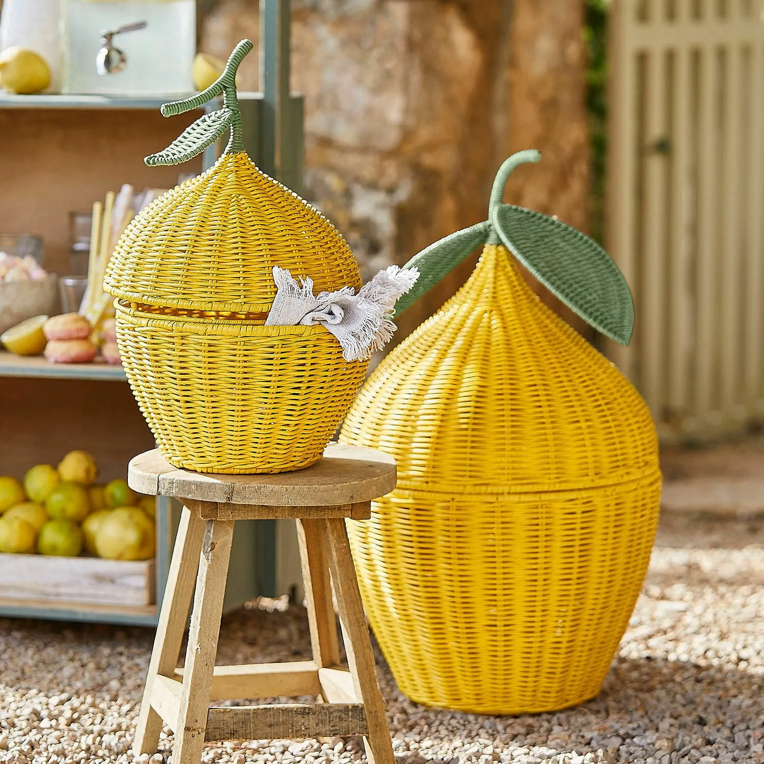 Zitronenkorb 2er Set Aelindria – Bild 4
