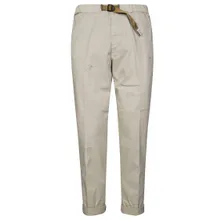WHITE SAND - Tailored Gabardine Pants With Subtle Patch Details - Größe 50 - beige WHITE SAND - Tailored Gabardine Pants With Subtle Patch Details - Größe 50 - beige