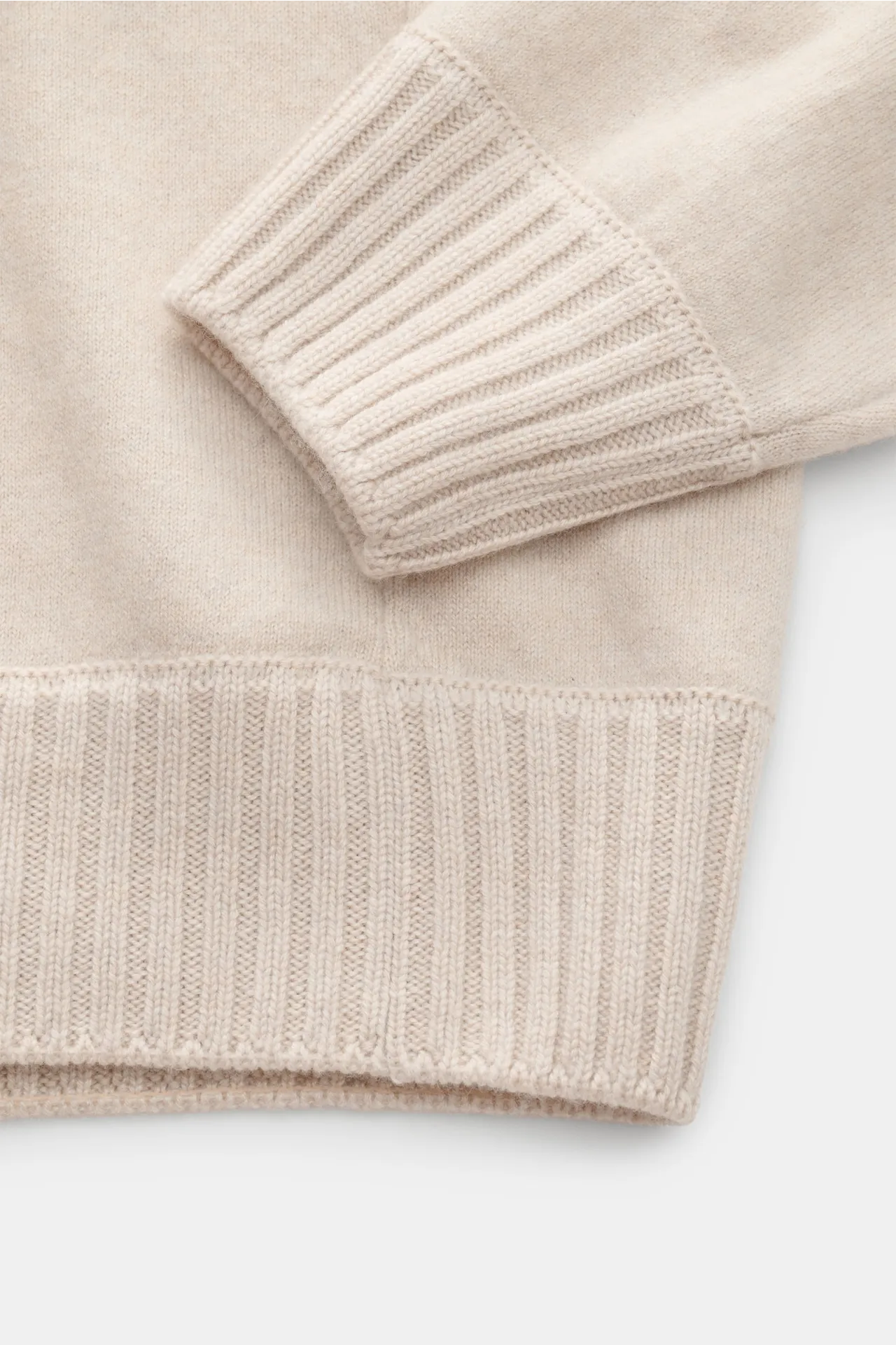 Gran Sasso - Herren - Cashmere Troyer sand – Bild 5