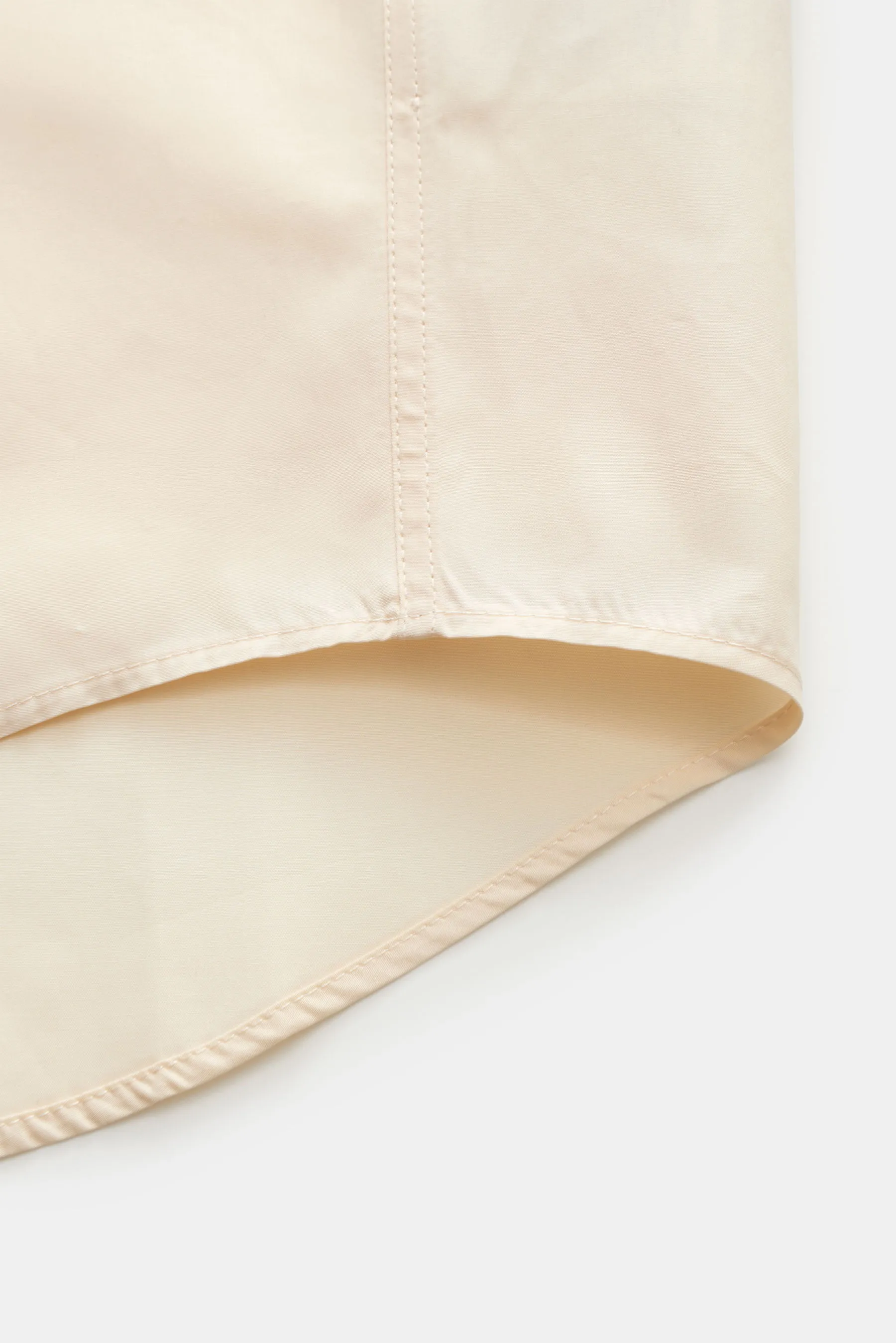 Ami Paris - Herren - Kurzarmhemd Kent-Kragen creme – Bild 3