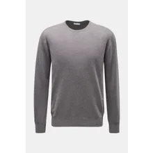 BRAUN Hamburg Essentials - Herren - Cashmere Rundhalspullover grau BRAUN Hamburg Essentials - Herren - Cashmere Rundhalspullover grau