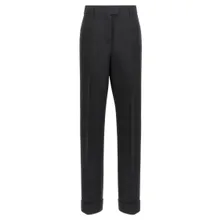 Salvatore Ferragamo - Stretched Pleated Trousers - Größe 42 - schwarz Salvatore Ferragamo - Stretched Pleated Trousers - Größe 42 - schwarz