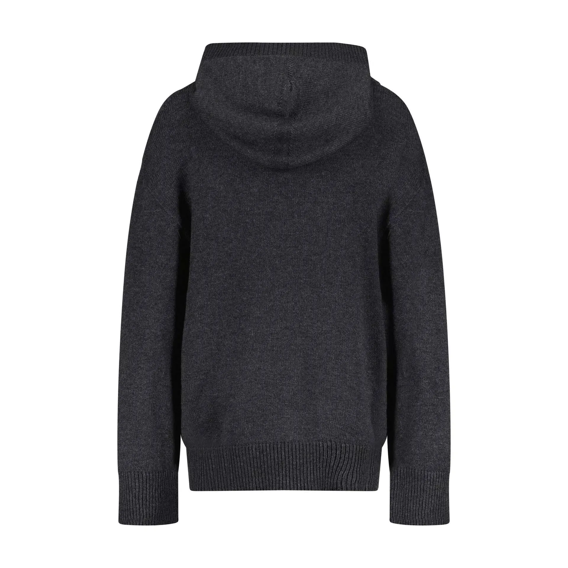 Liviana Conti - Kapuzenpullover aus Kaschmir-Mix 47701869494618 - Größe 36 - dark gray – Bild 2