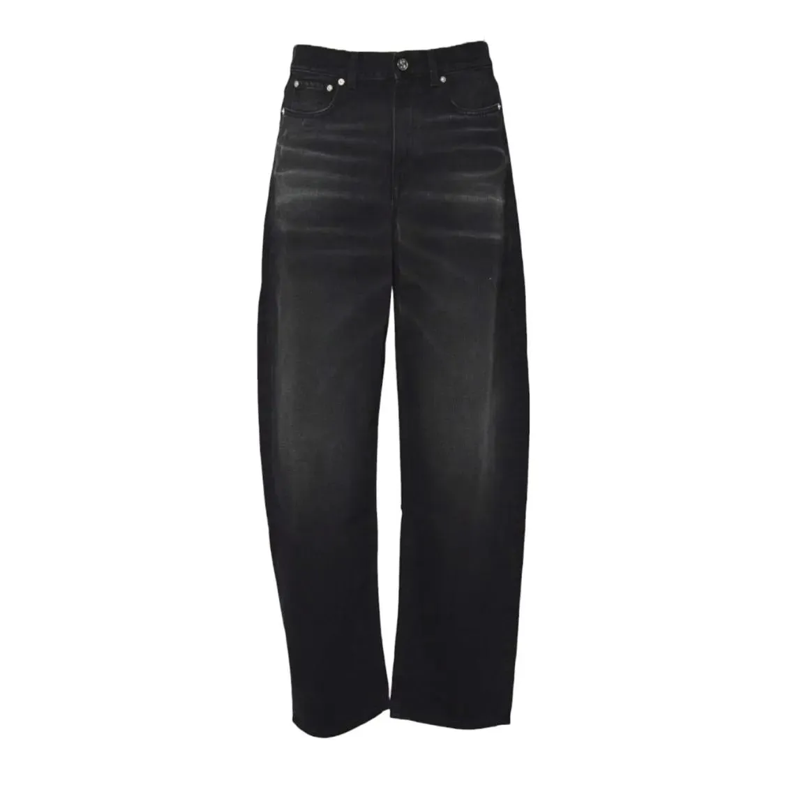 SEFR - Straight-Leg Denim Jeans With Subtle Fading And Le - Größe 30 - schwarz SEFR - Straight-Leg Denim Jeans With Subtle Fading And Le - Größe 30 - schwarz