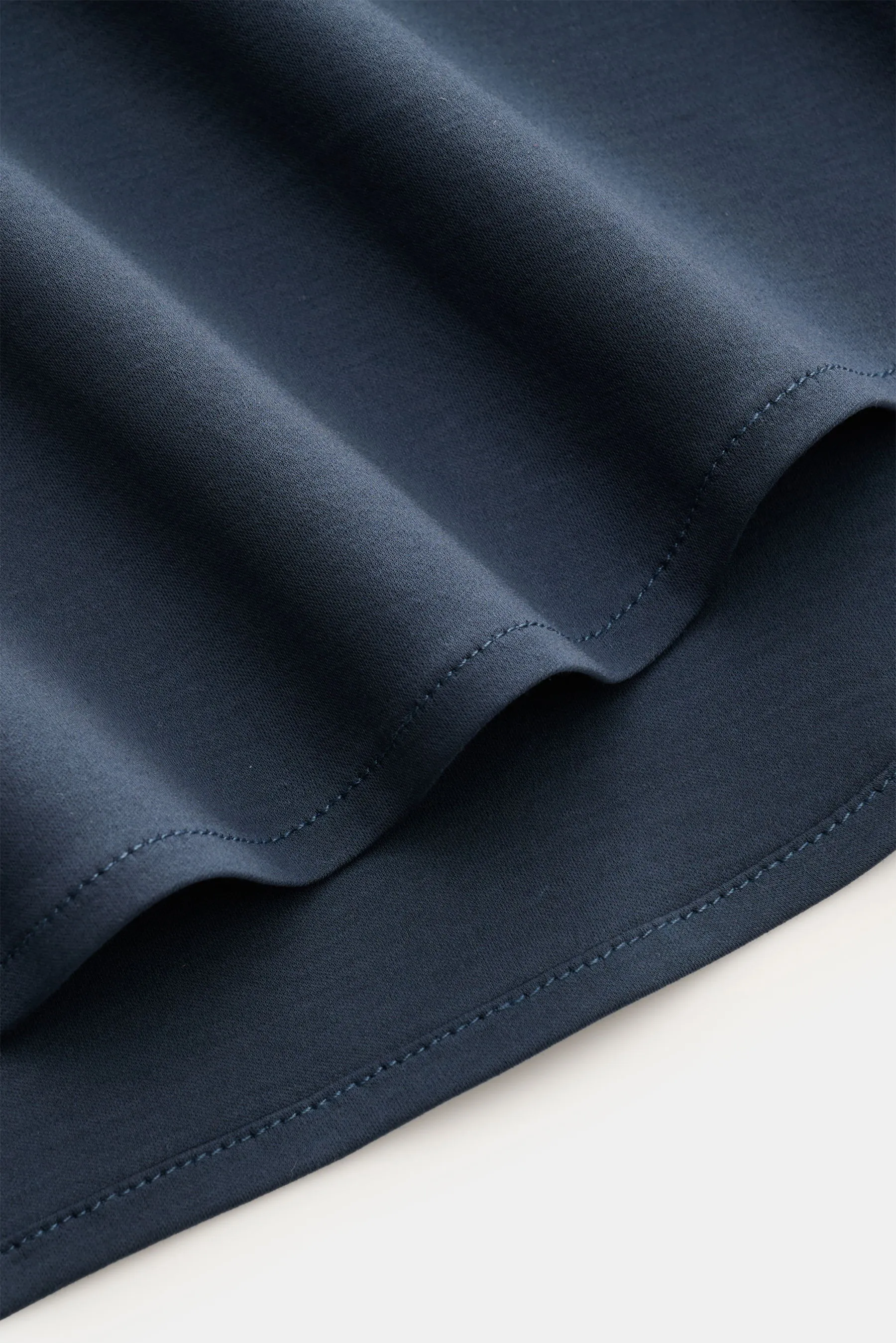 Stefan Brandt - Herren - Jersey-Hemd 'Otis' Haifisch-Kragen dunkelblau – Bild 5