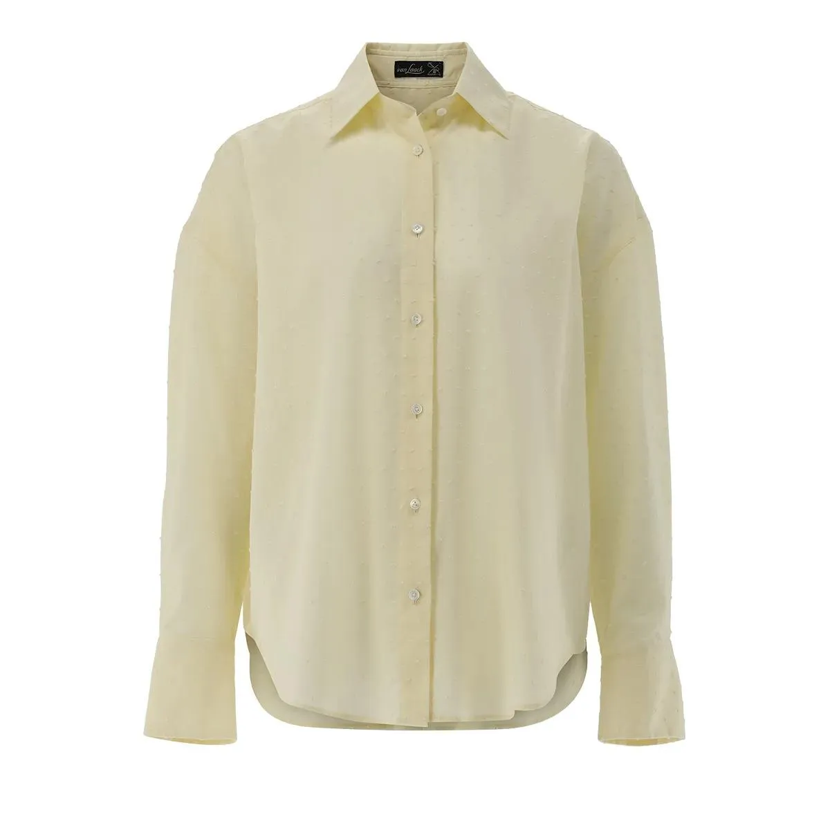 VAN LAACK - Bluse Modern Fit Uni - Größe 42 - yellow VAN LAACK - Bluse Modern Fit Uni - Größe 42 - yellow