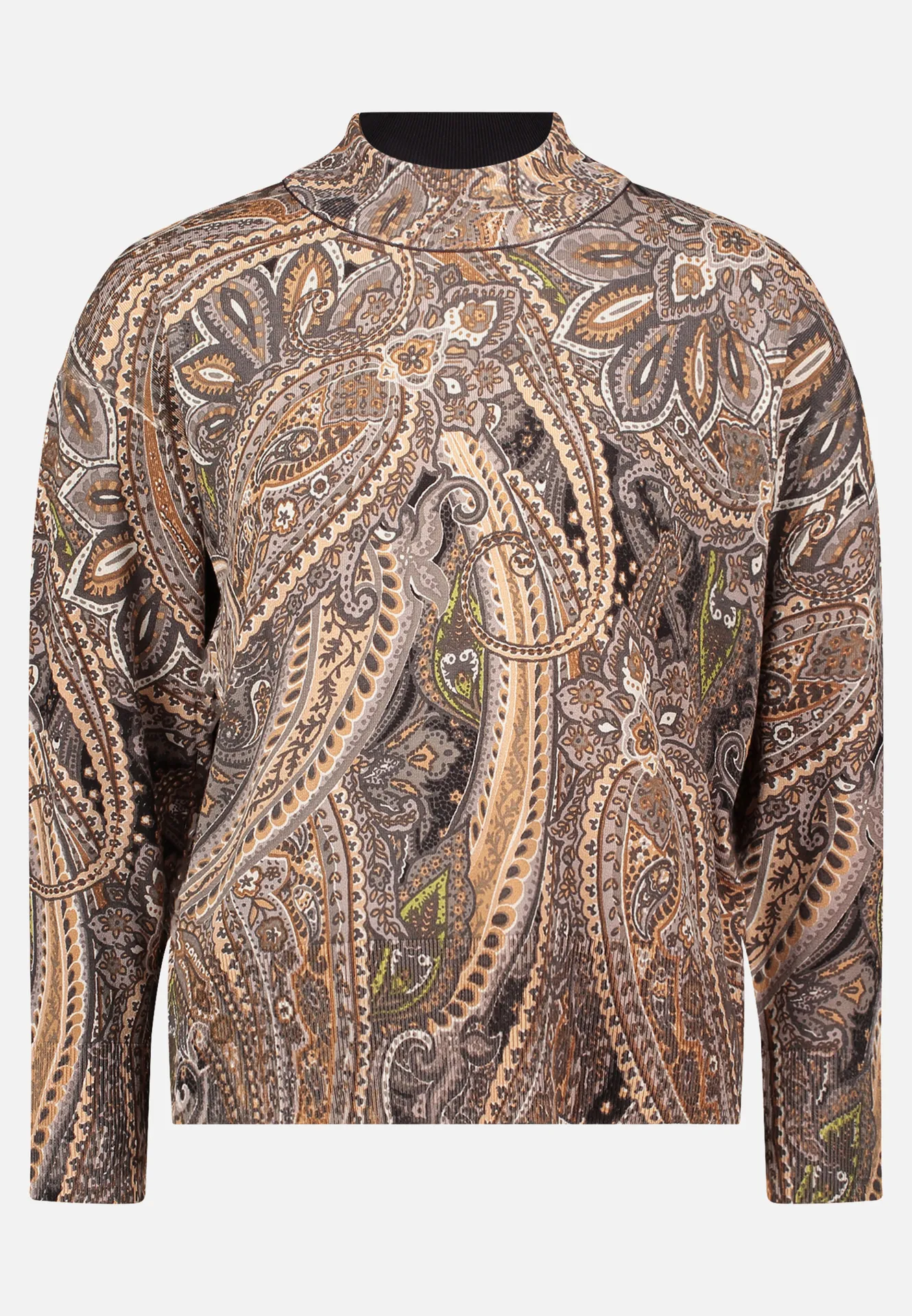 Feinstrickpullover mit Stehkragen – Bild 3