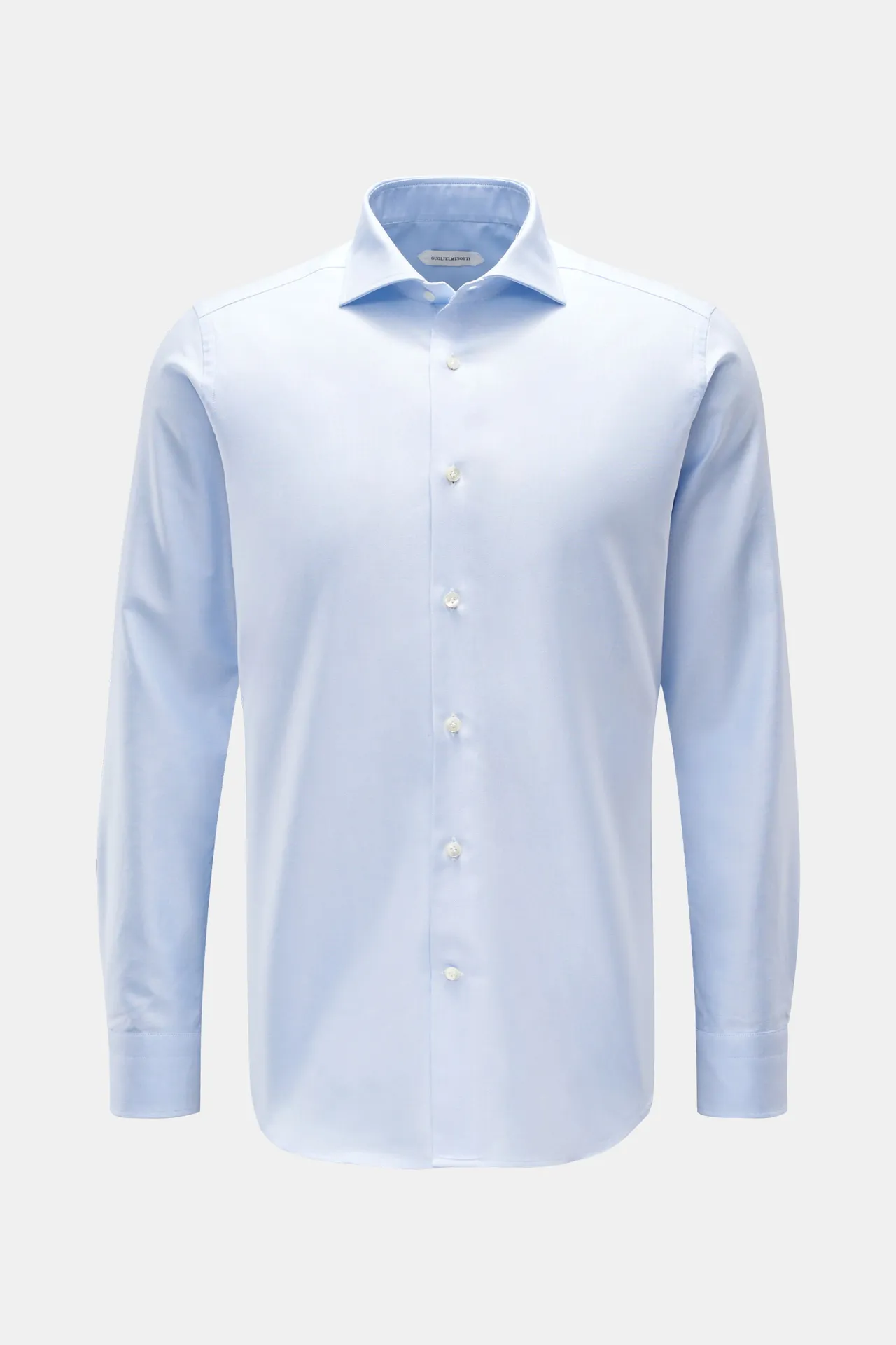 Guglielminotti - Herren - Oxford-Hemd Haifisch-Kragen hellblau Guglielminotti - Herren - Oxford-Hemd Haifisch-Kragen hellblau