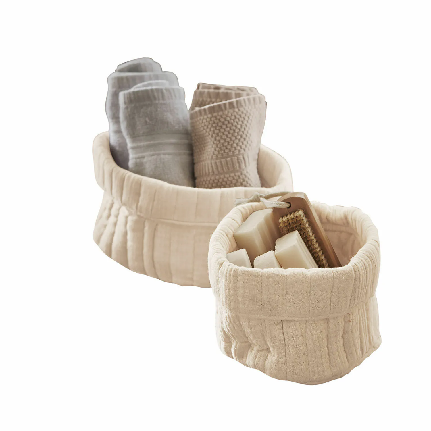 Korb 2er Set Huillé – Bild 3