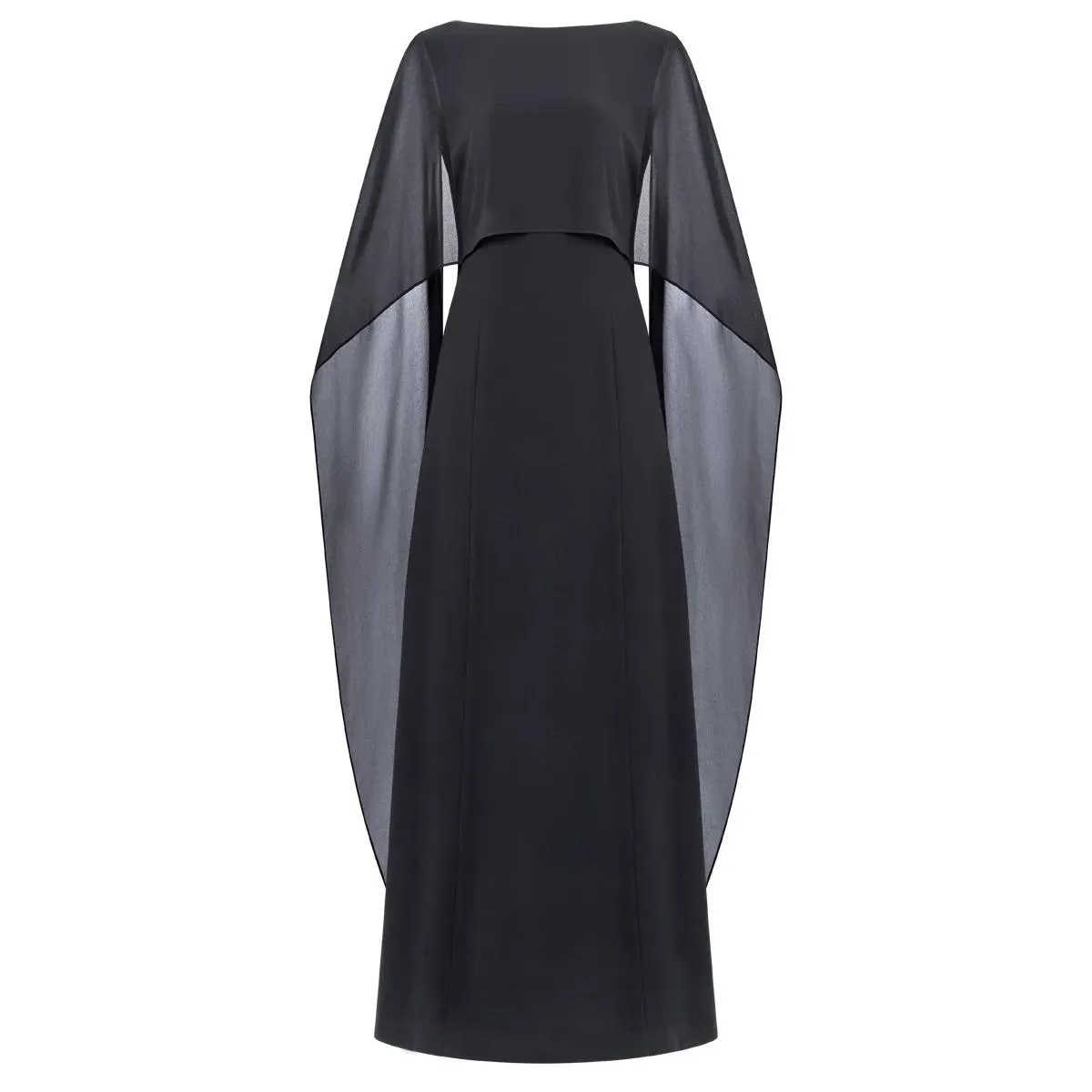 Apart - Kleid mit Cape - Größe 46 - schwarz Apart - Kleid mit Cape - Größe 46 - schwarz
