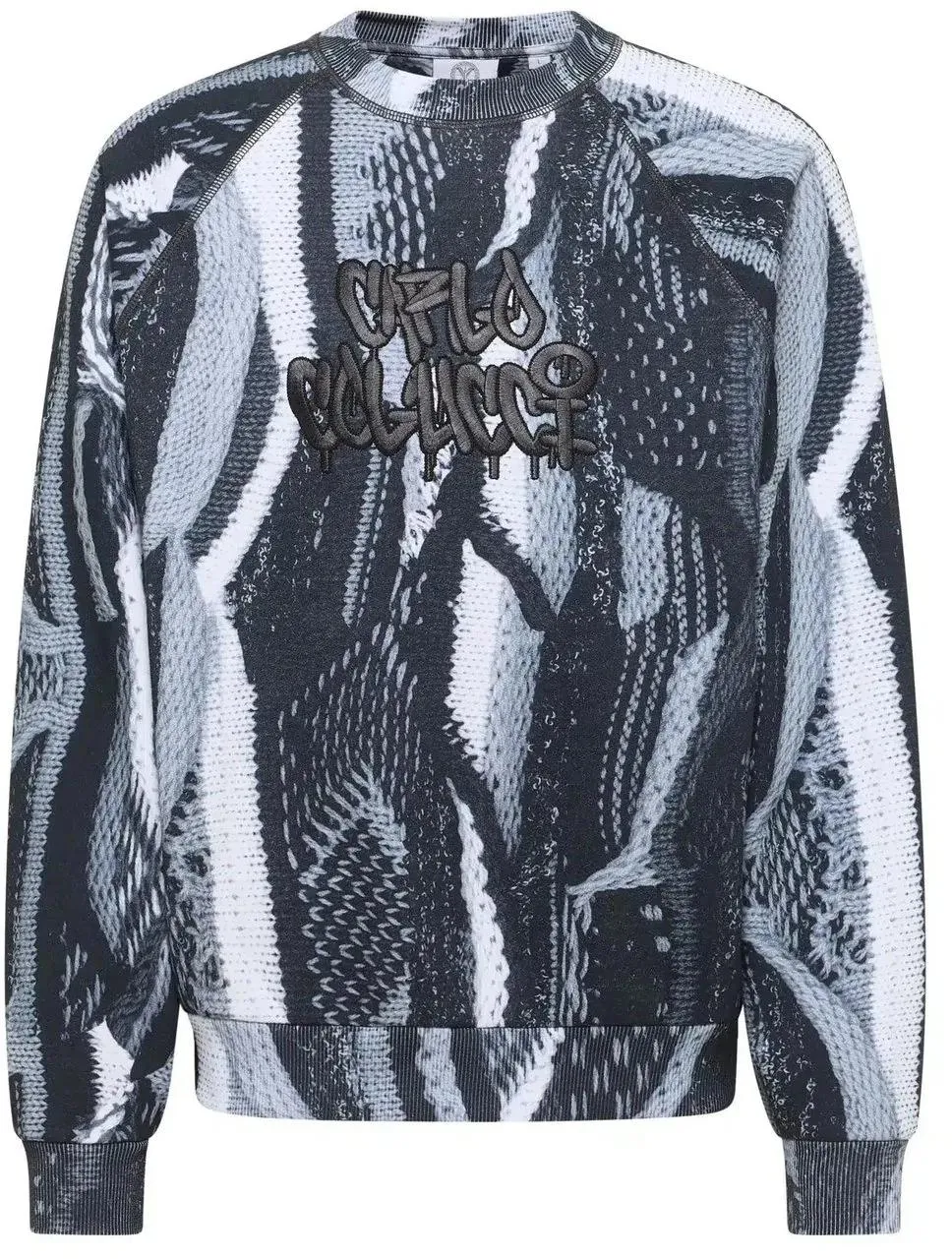 Carlo Colucci - Zoom In Sweater Black - Größe XL - schwarz Carlo Colucci - Zoom In Sweater Black - Größe XL - schwarz