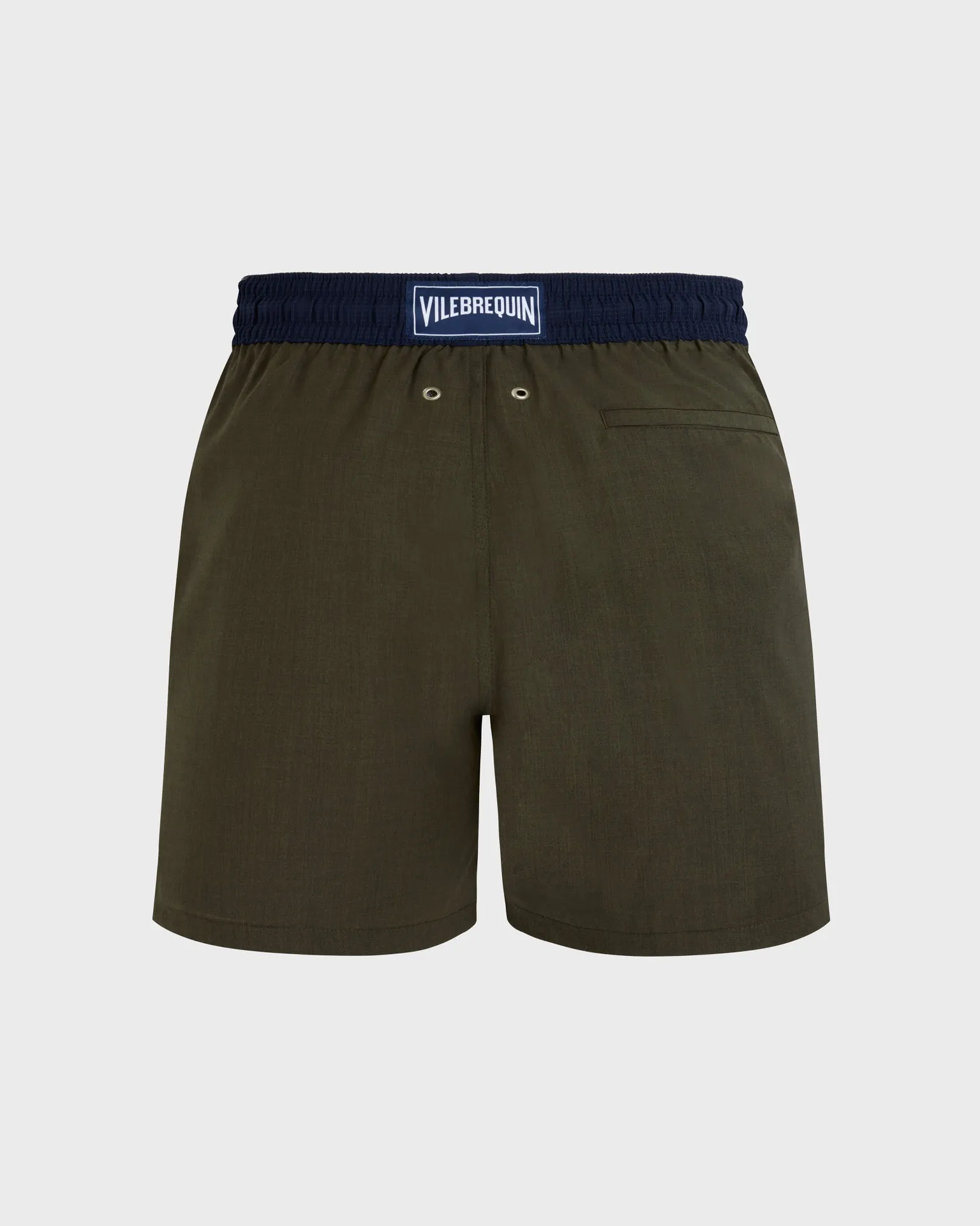 Vilebrequin - Zweifarbige Badeshorts Aus Merinowolle Für Herren - Bademode - Magnus - Grün - Größe XXXL – Bild 2