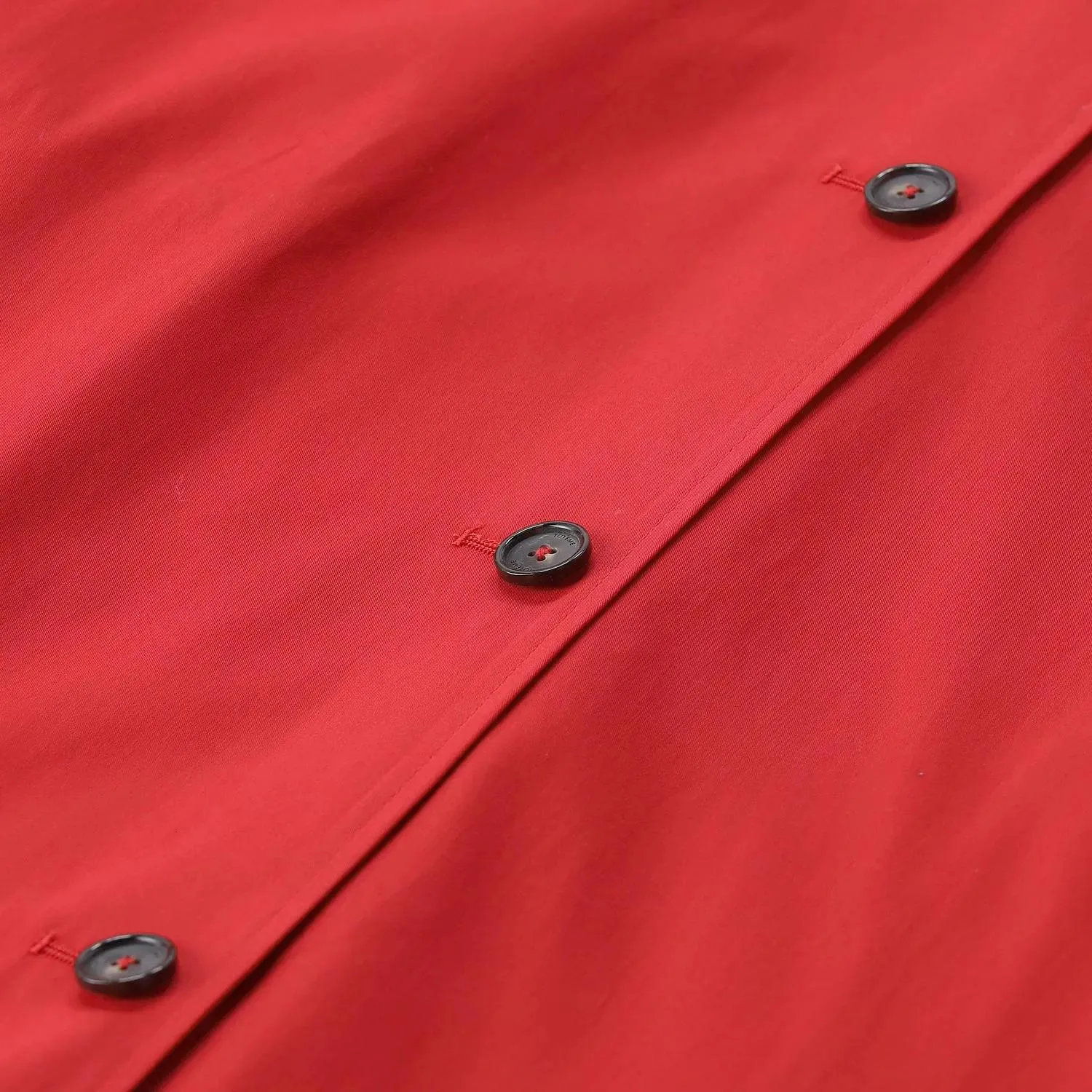 TOTEME - Trenchcoat aus Bio-Baumwolle - Größe 40 - rot – Bild 2