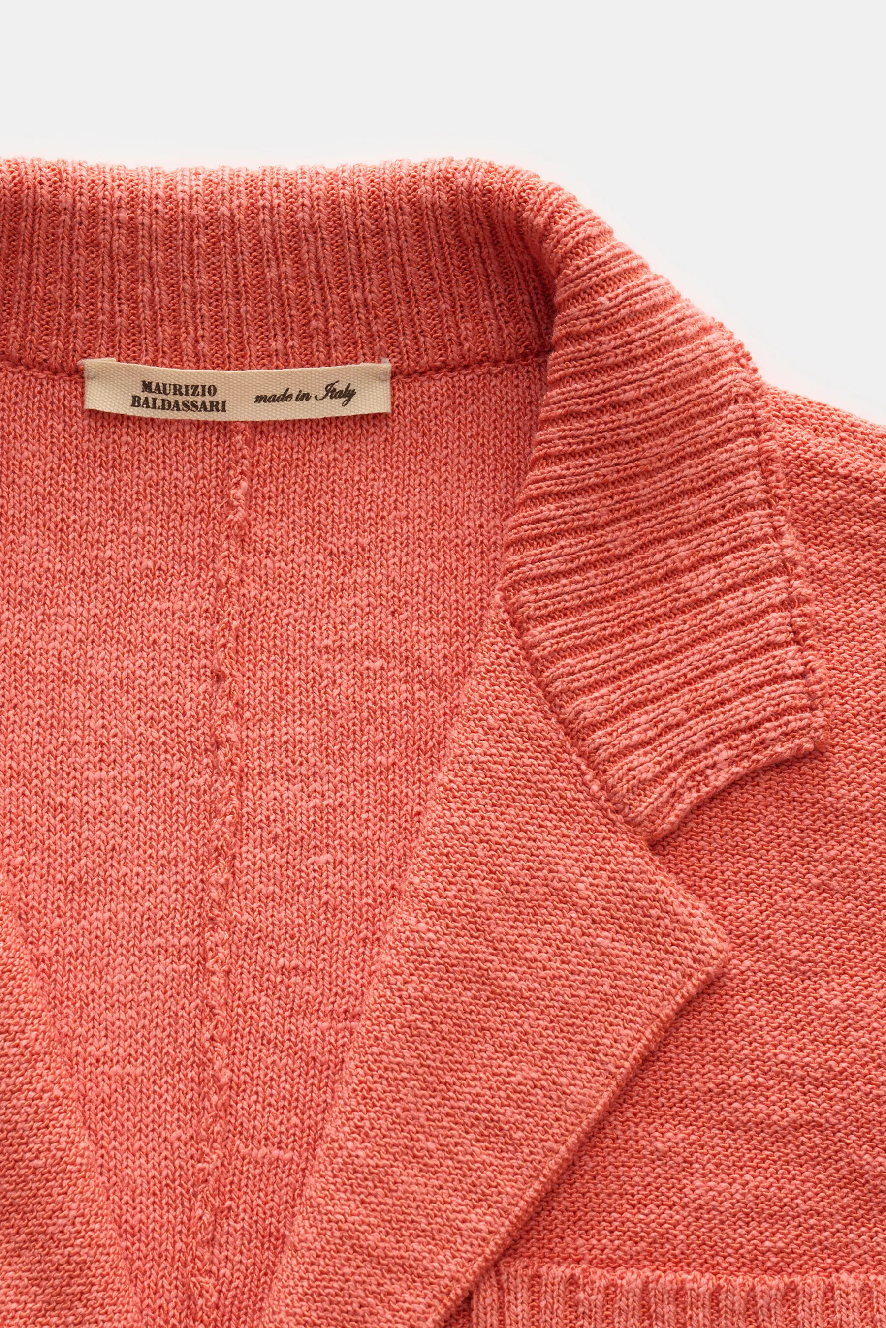 Maurizio Baldassari - Herren - Strickblazer hellorange – Bild 2