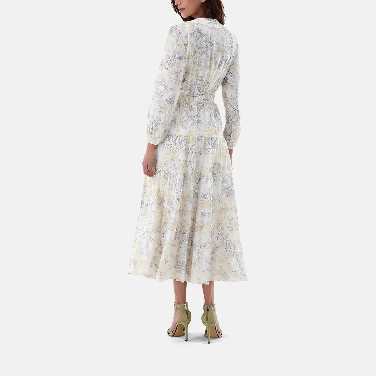 VAN LAACK - Kleid Modern Fit Druck - Größe 38 - braun – Bild 4