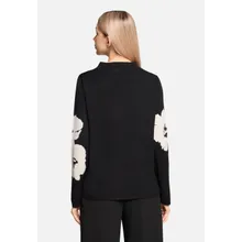 Feinstrickpullover mit Stehkragen Feinstrickpullover mit Stehkragen