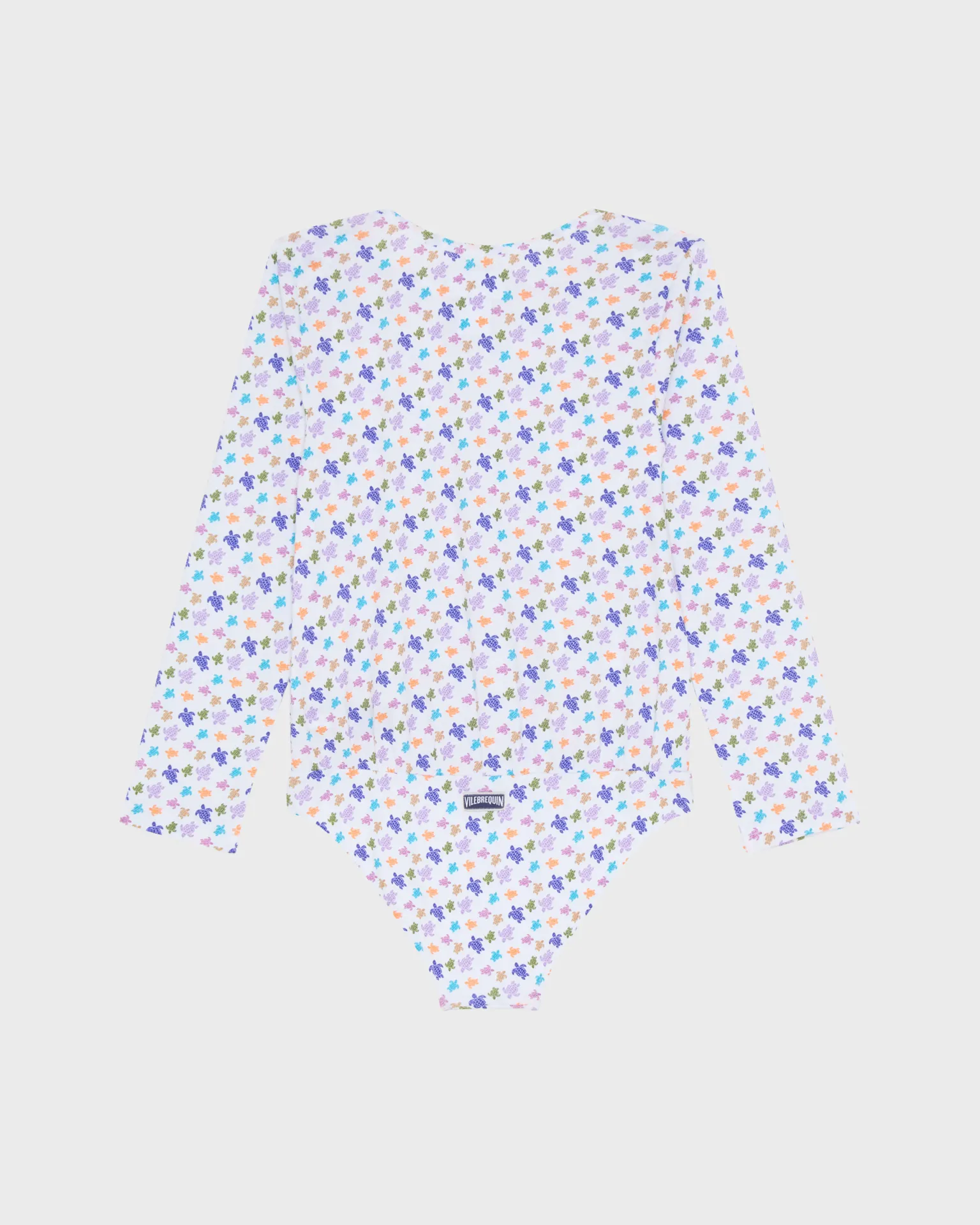 Vilebrequin - Micro Ronde Des Tortues Rashguard-badeanzug Für Mädchen - Rashguard - Galaxie - Weiss - Größe 4 – Bild 2