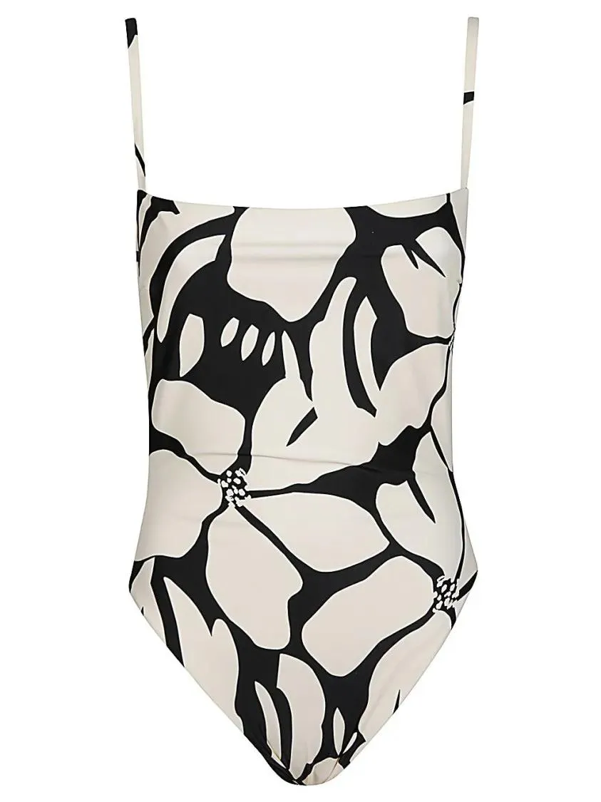 ZIAH - Logo One-piece Swimsuit - Größe 10 - weiß ZIAH - Logo One-piece Swimsuit - Größe 10 - weiß