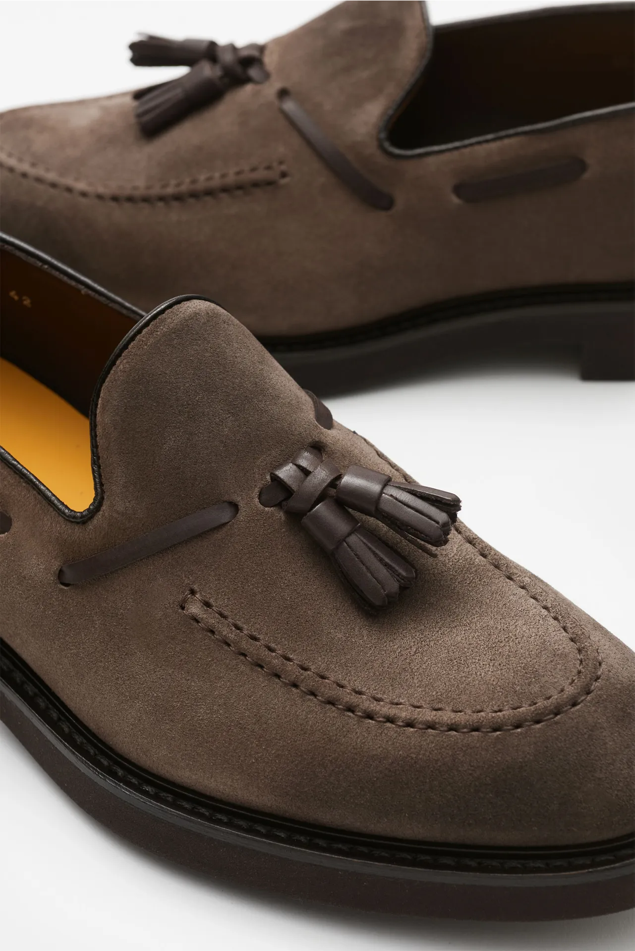 Doucal's - Herren - Tassel Loafer taupe – Bild 3