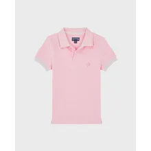 Vilebrequin - Boys Cotton Pique Polo Shirt Solid - Polohemd - Pantin - Rosa - Größe 10 Vilebrequin - Boys Cotton Pique Polo Shirt Solid - Polohemd - Pantin - Rosa - Größe 10