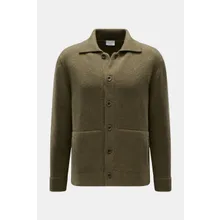 04651/ A trip in a bag - Herren - Cardigan %27Boiled Blouson%27 oliv 04651/ A trip in a bag - Herren - Cardigan %27Boiled Blouson%27 oliv