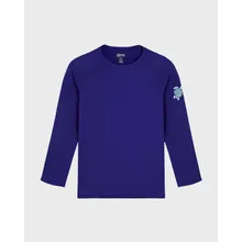 Vilebrequin - Langärmeliger Turtle Rashguard Mit Uv-schutz Für Herren - Rashguard - Regulary - Blau - Größe S Vilebrequin - Langärmeliger Turtle Rashguard Mit Uv-schutz Für Herren - Rashguard - Regulary - Blau - Größe S