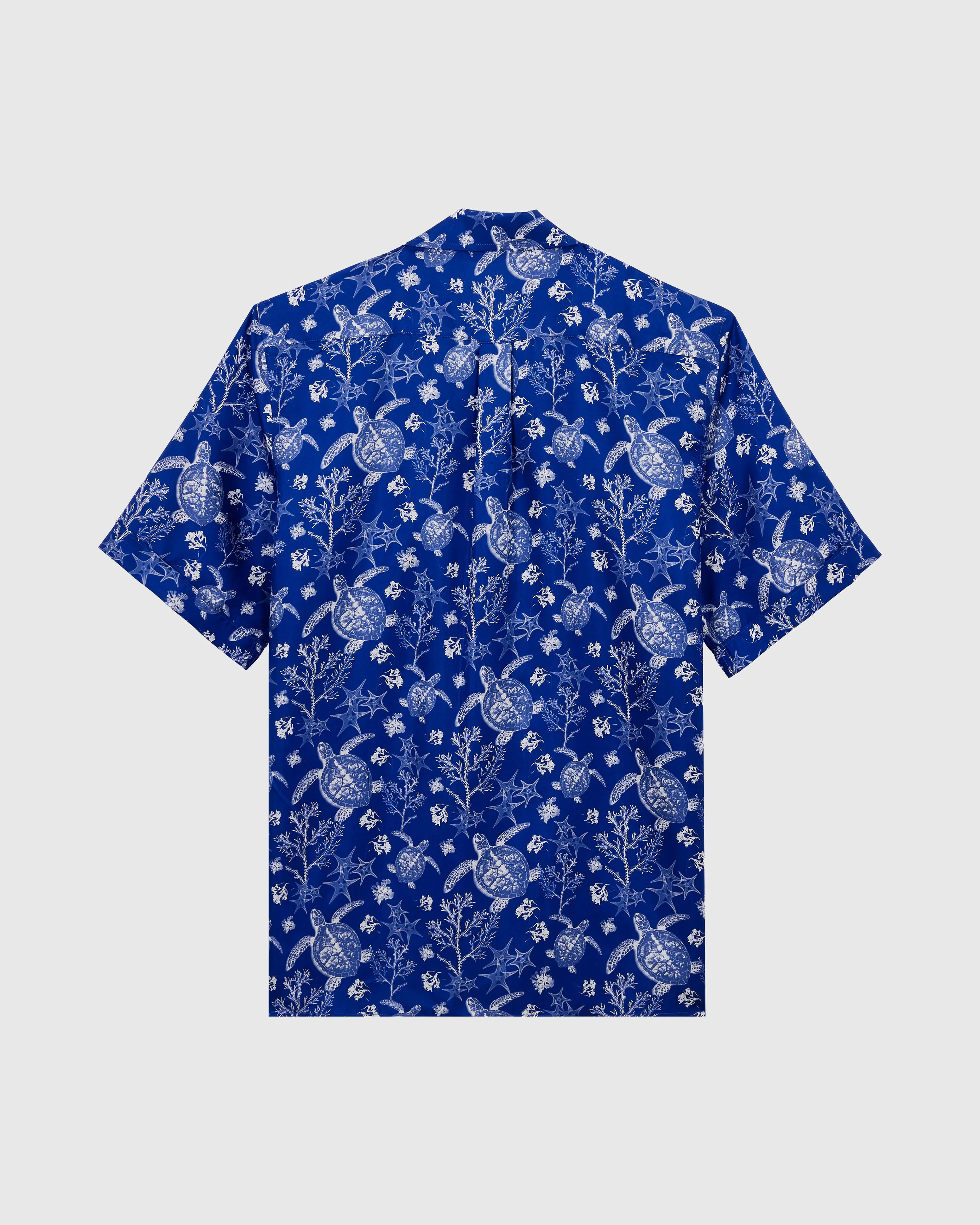 Vilebrequin - X-ray Turtles Bowling-hemd Aus Seide Für Herren - Hemd - Charli - Blau - Größe S – Bild 2