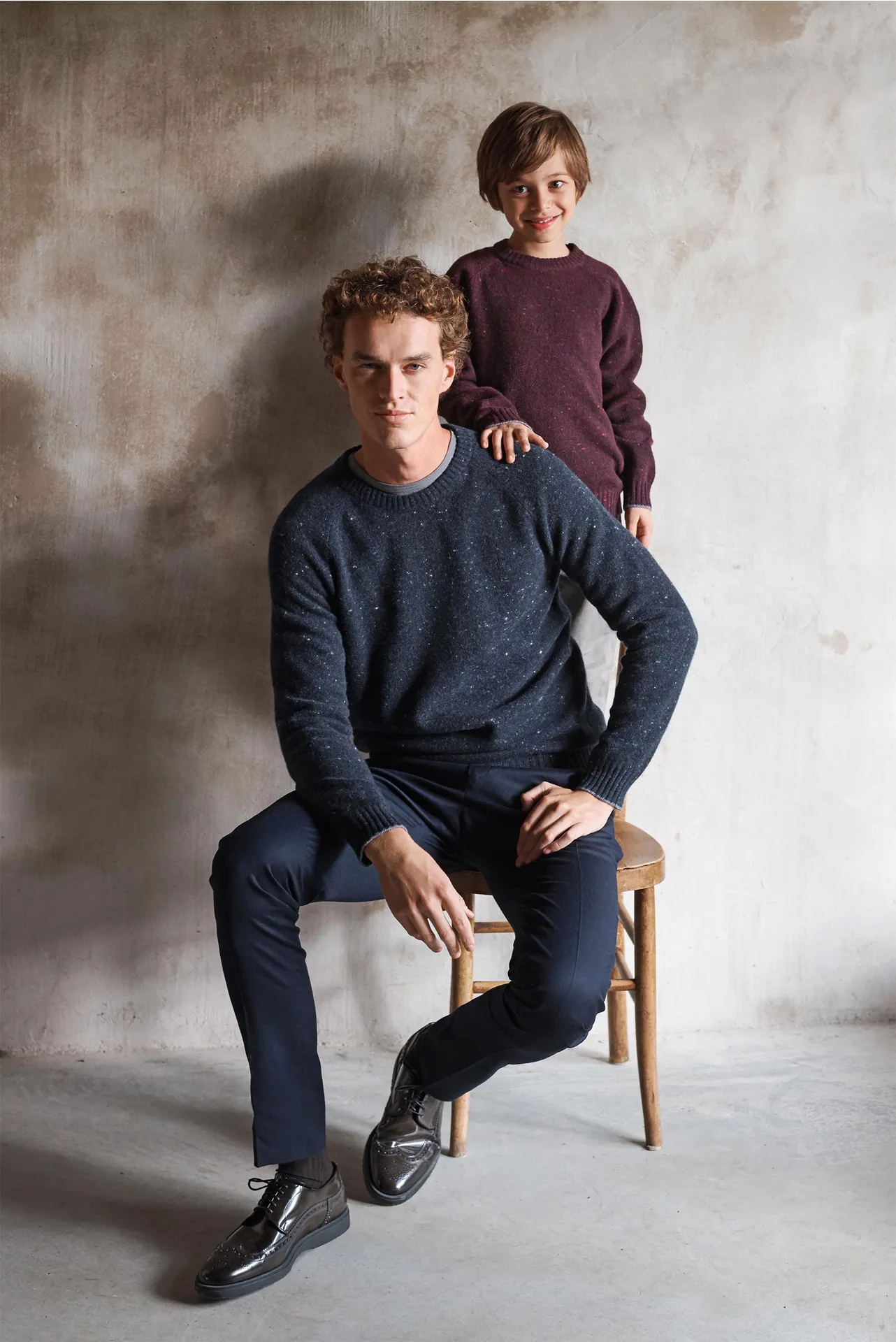 von Braun - Herren - Rundhalspullover dunkelblau – Bild 3