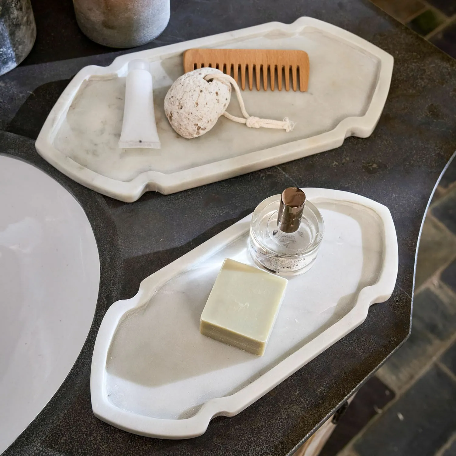 Tablett 2er Set Zafrina – Bild 2