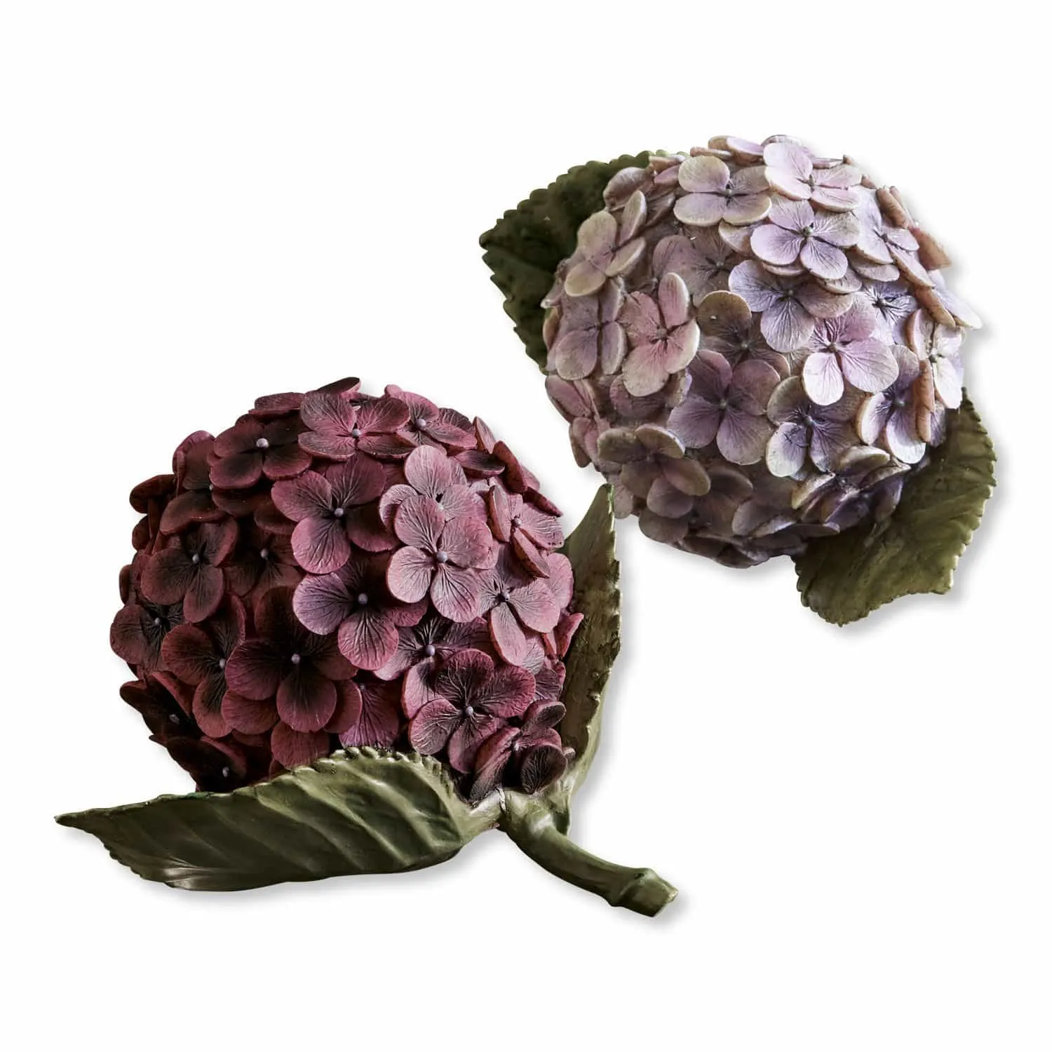 Dekoblume 2er Set Hortensie – Bild 3