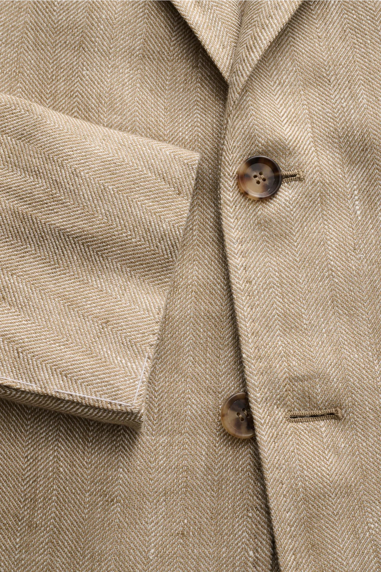 Stile Latino - Herren - Sakko 'Vincenzo' beige gemustert – Bild 2