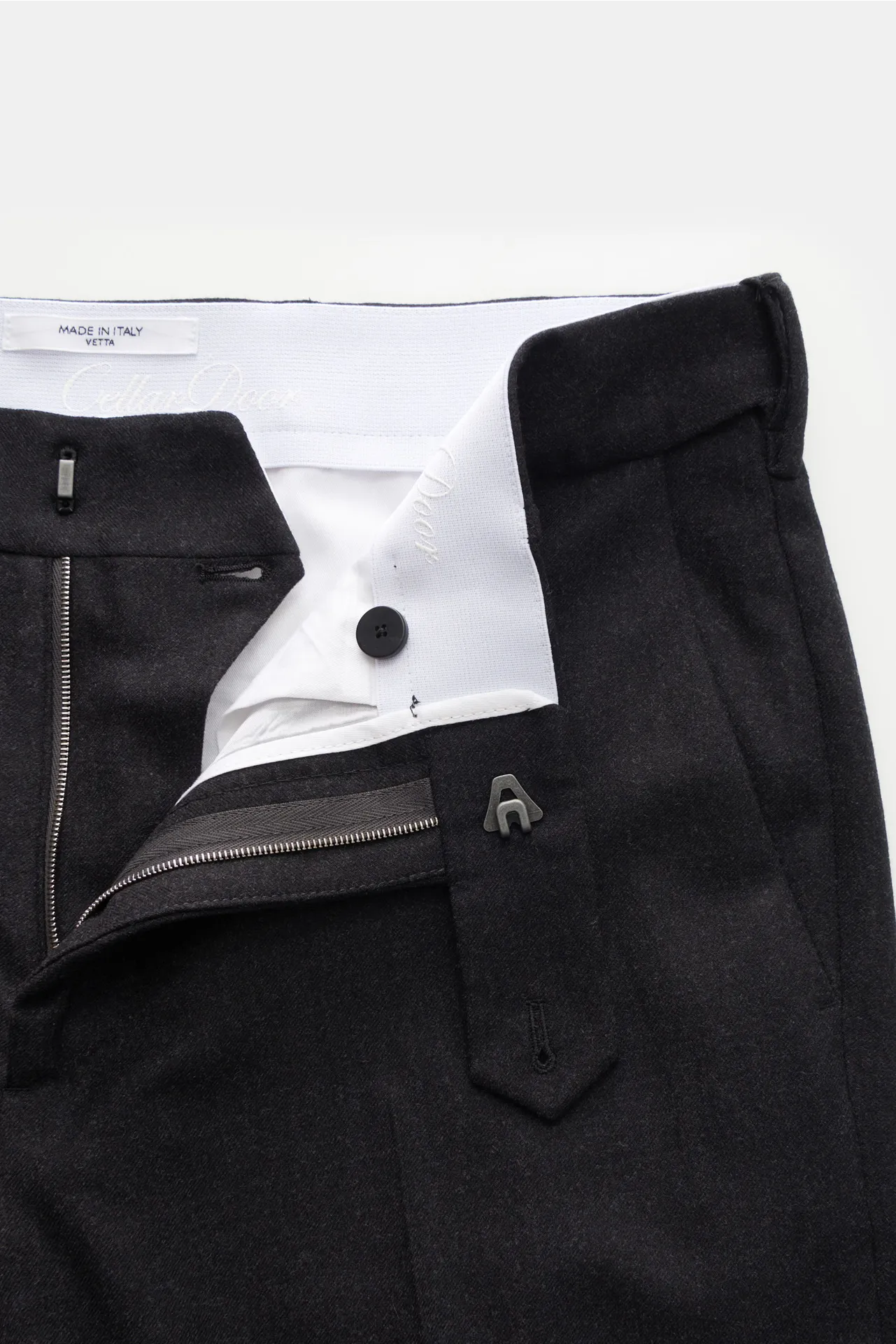 Cellar Door - Herren - Wollhose 'Paloma' anthrazit – Bild 4