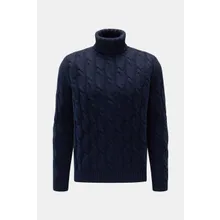 Fedeli - Herren - Cashmere Rollkragenpullover %27Tecknet Baker%27 navy Fedeli - Herren - Cashmere Rollkragenpullover %27Tecknet Baker%27 navy
