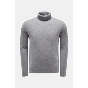von Braun - Herren - Cashmere Rollkragenpullover grau von Braun - Herren - Cashmere Rollkragenpullover grau