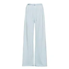 True Religion - Frotteehose Wide Leg - Größe L - blau True Religion - Frotteehose Wide Leg - Größe L - blau