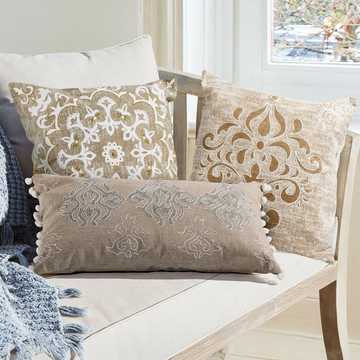 Kissenhülle 3er Set Emelin – Bild 2