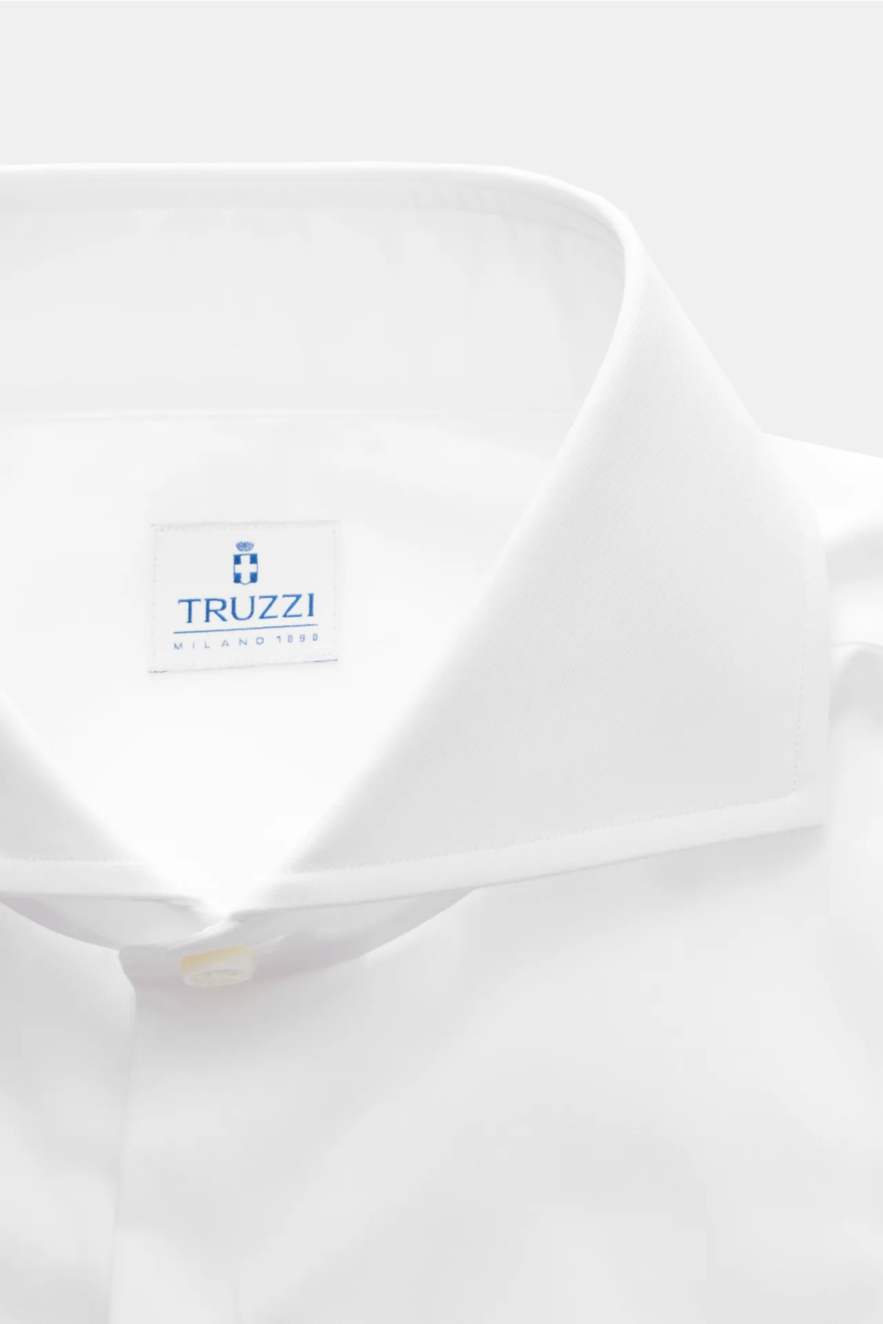 Truzzi - Herren - Business Hemd Haifisch-Kragen 'Napoli Busto' weiß – Bild 2