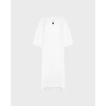 Vilebrequin - Women Linen Kaftan Solid - Kaftan - Logan - Weiss - Größe S/M Vilebrequin - Women Linen Kaftan Solid - Kaftan - Logan - Weiss - Größe S/M