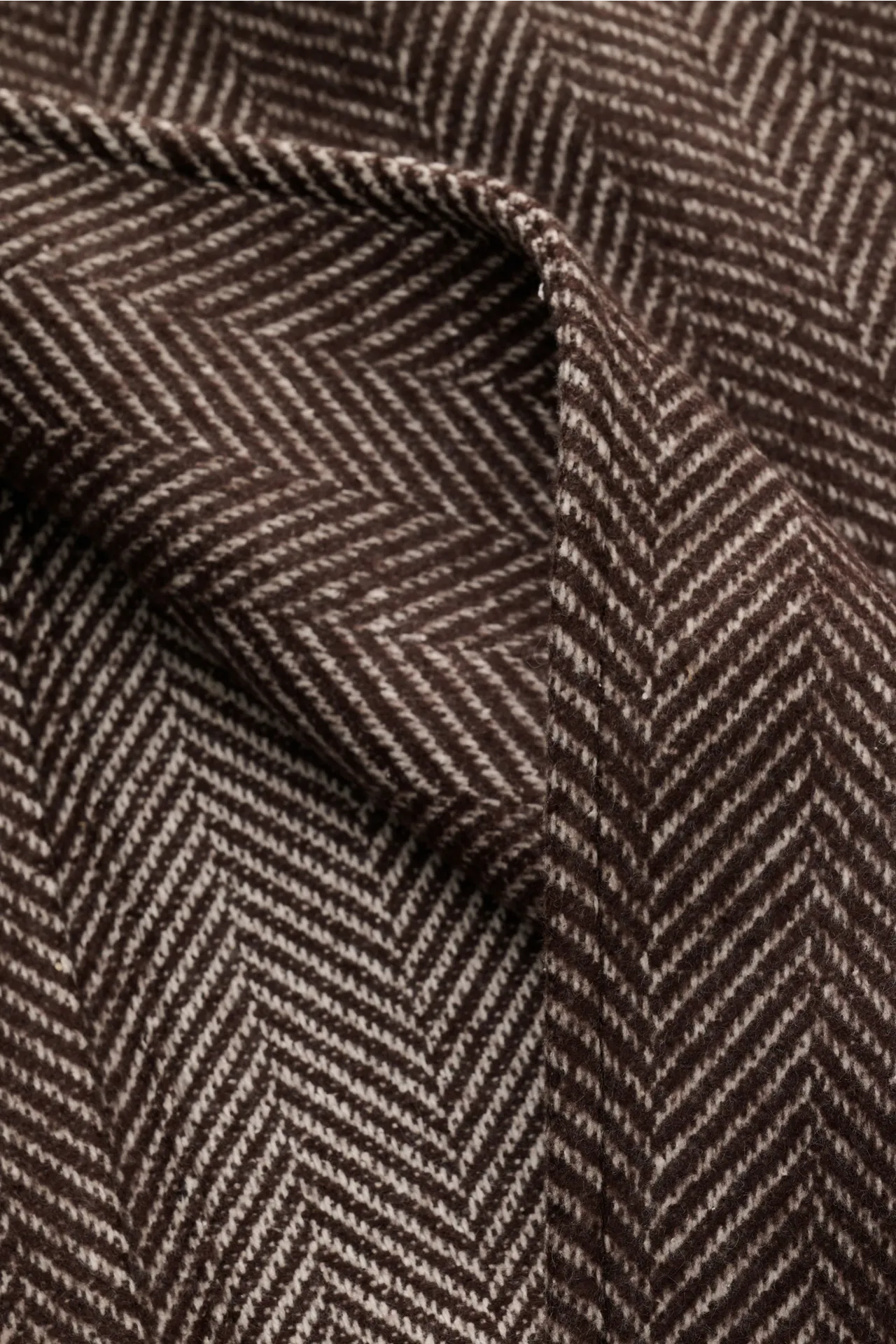 Brunello Cucinelli - Herren - Mantel graubraun gemustert – Bild 6