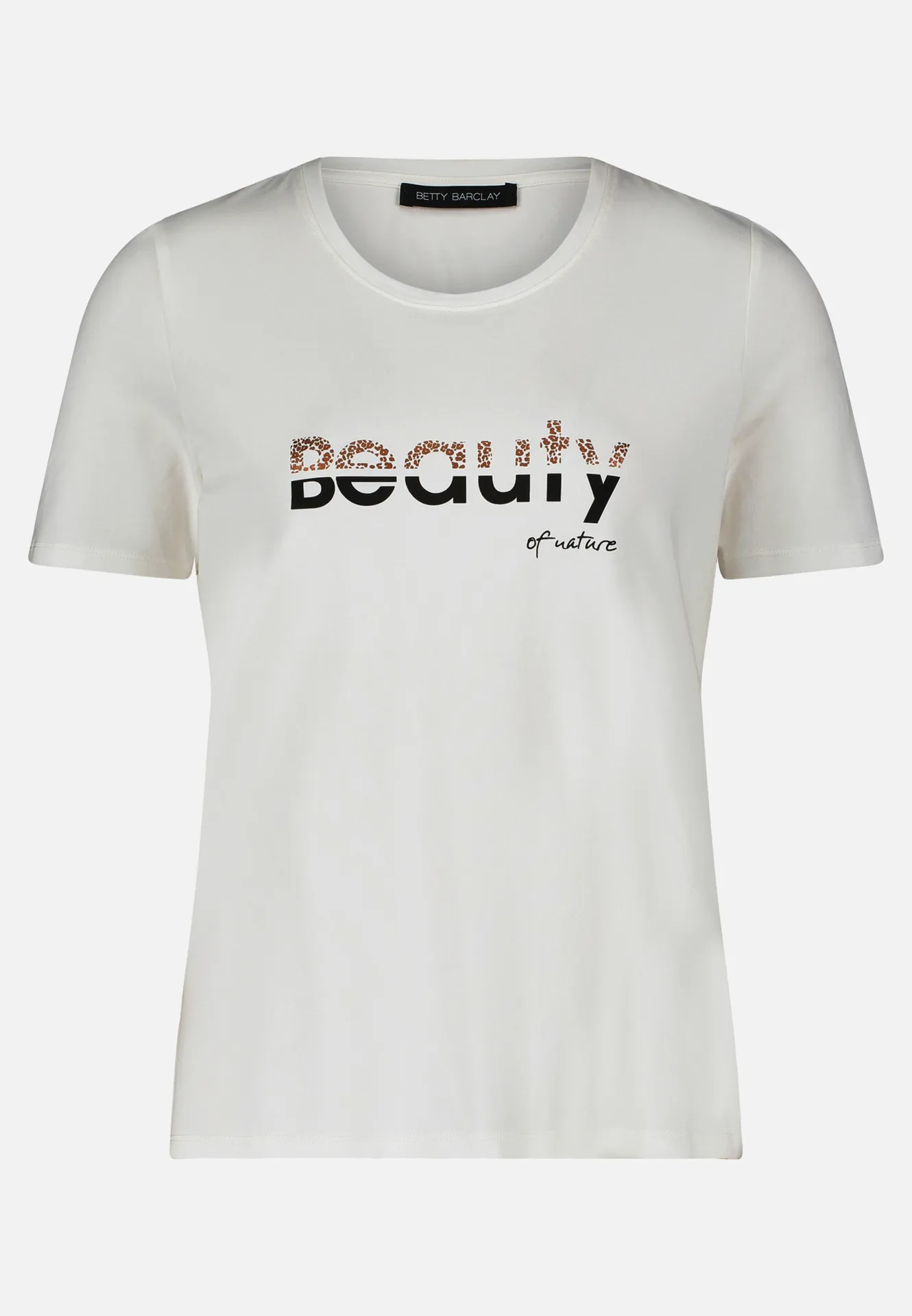 Basic Shirt mit Aufdruck – Bild 3