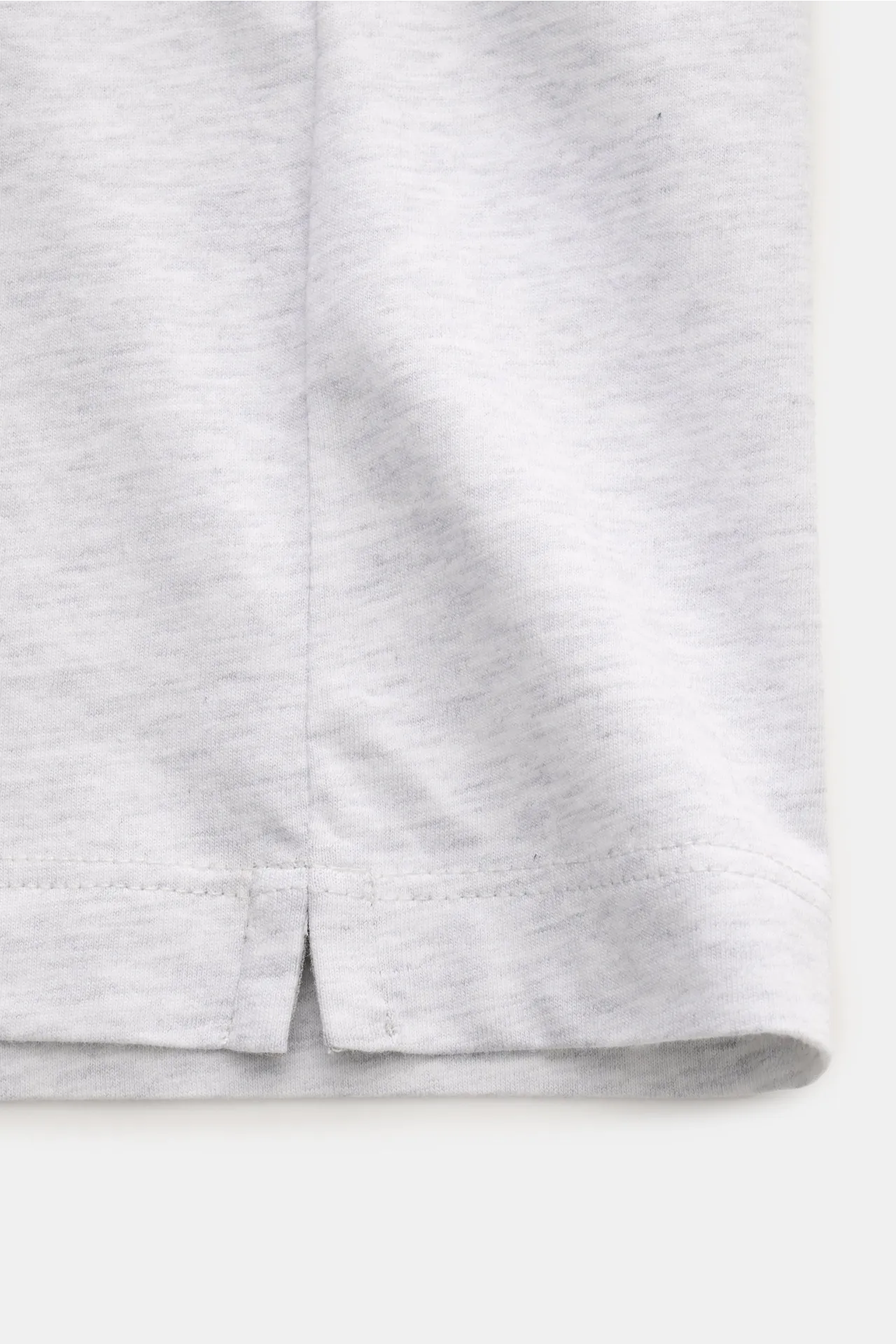 Brunello Cucinelli - Herren - Rundhals-T-Shirt hellgrau meliert – Bild 3