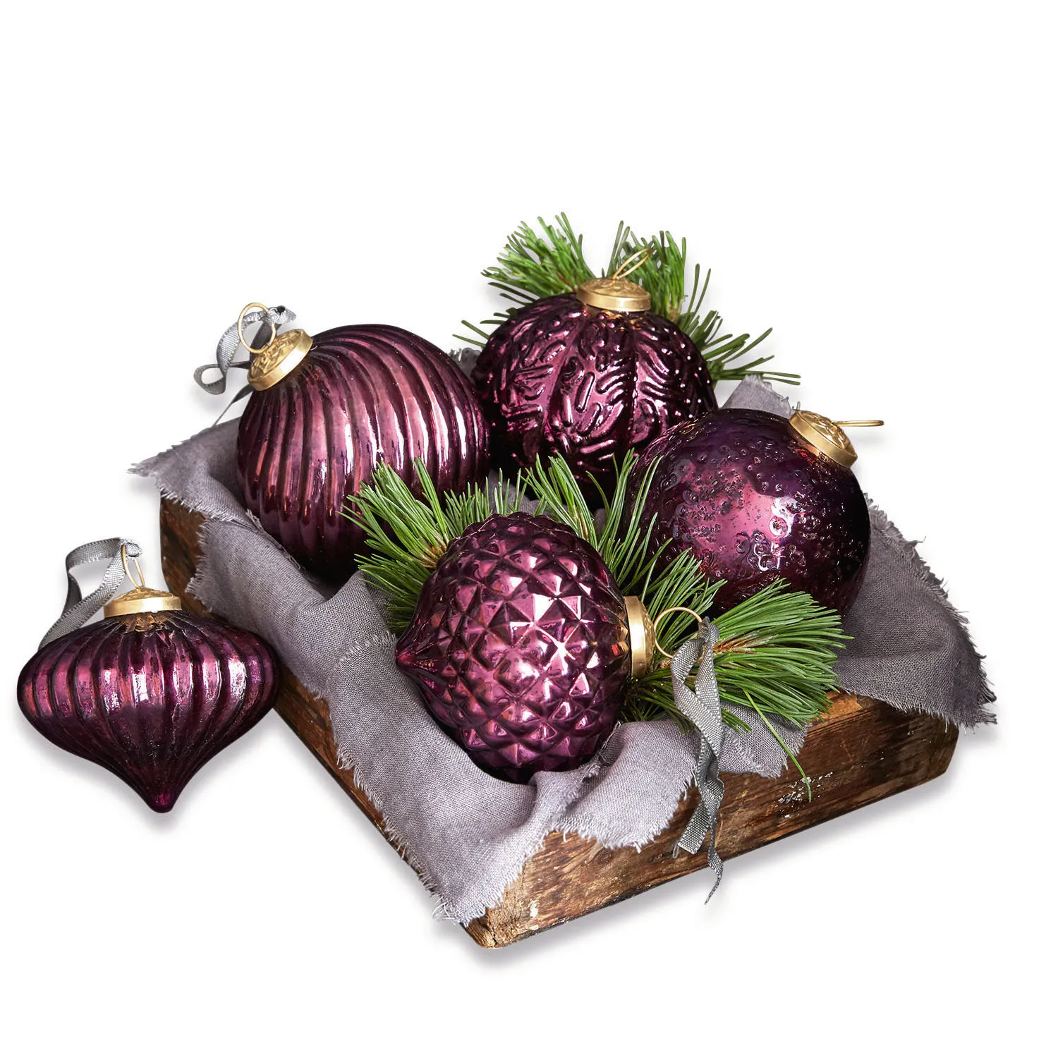 Weihnachtsschmuck 5er Set Sambre – Bild 3